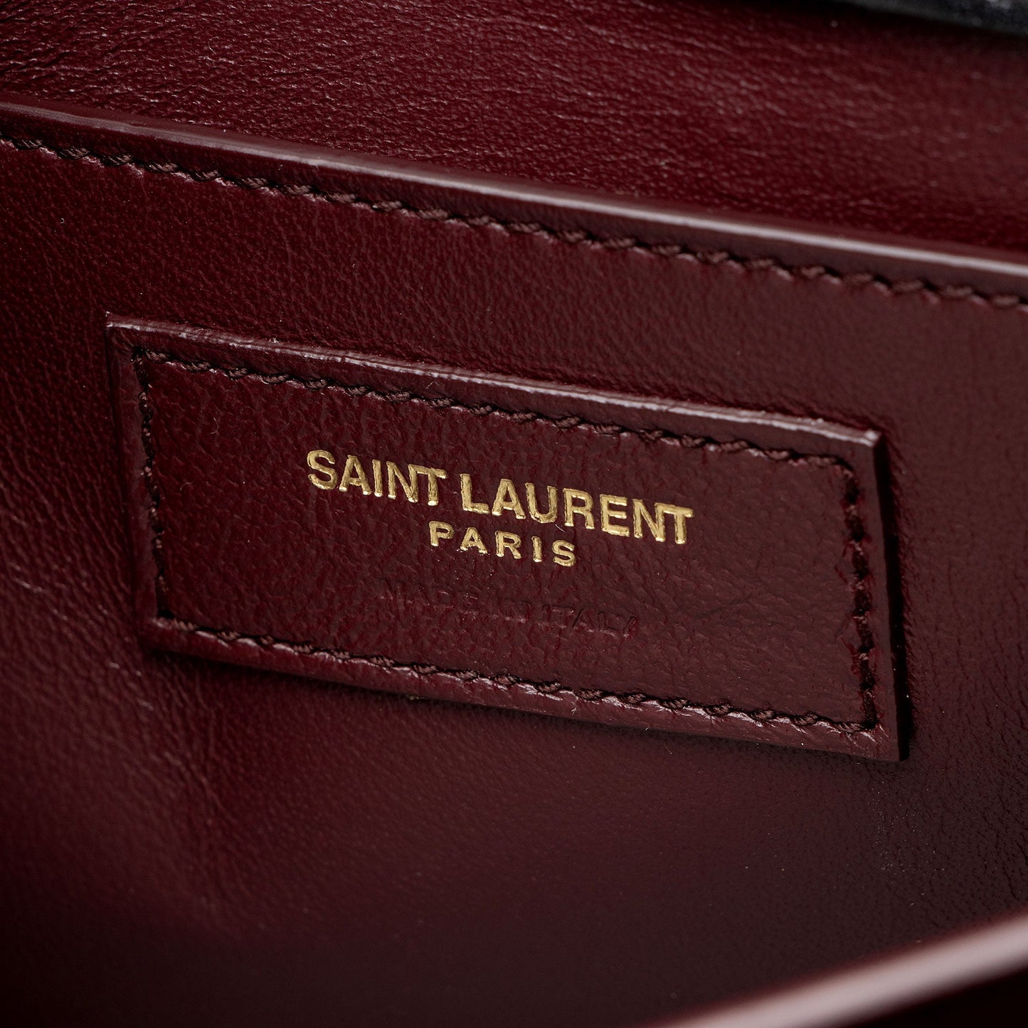 Saint Laurent Grain de Poudre Monogram Cassandra Medium Top Handle EEhl36