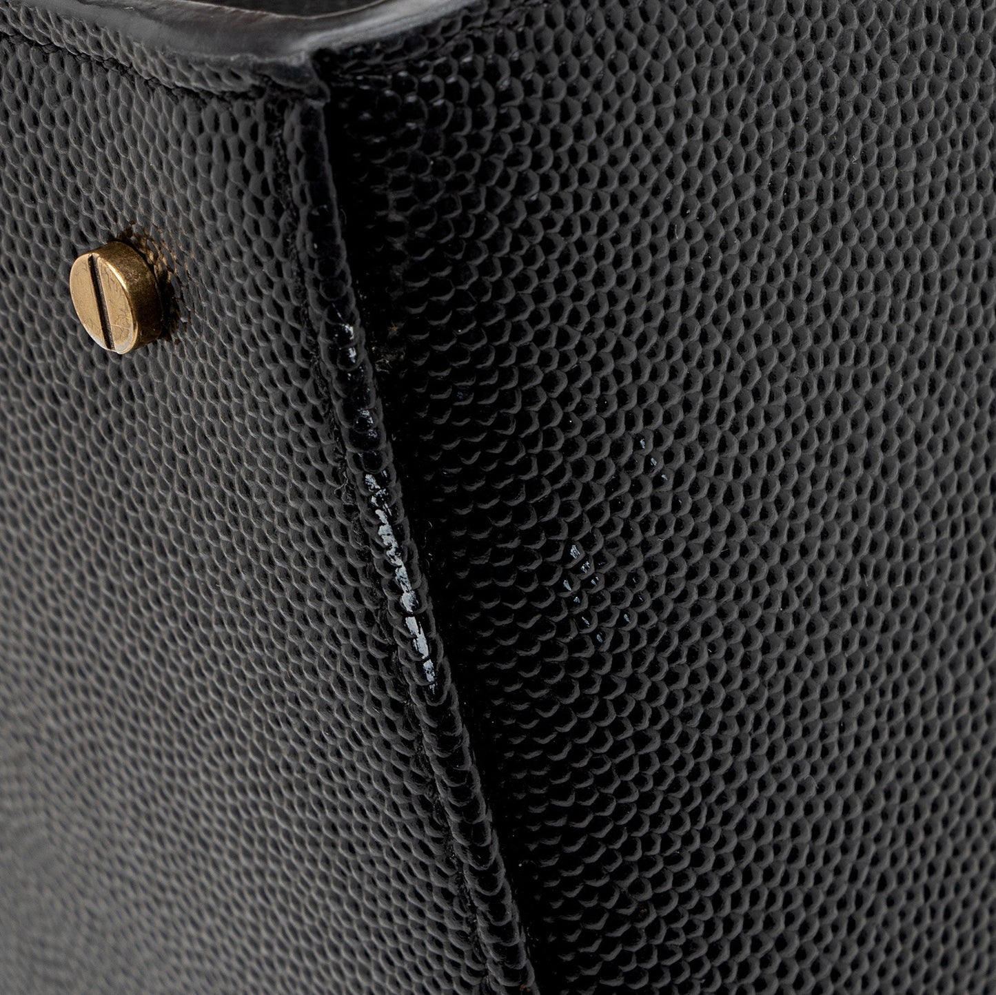 Saint Laurent Grain de Poudre Monogram Cassandra Medium Top Handle HGeoF5