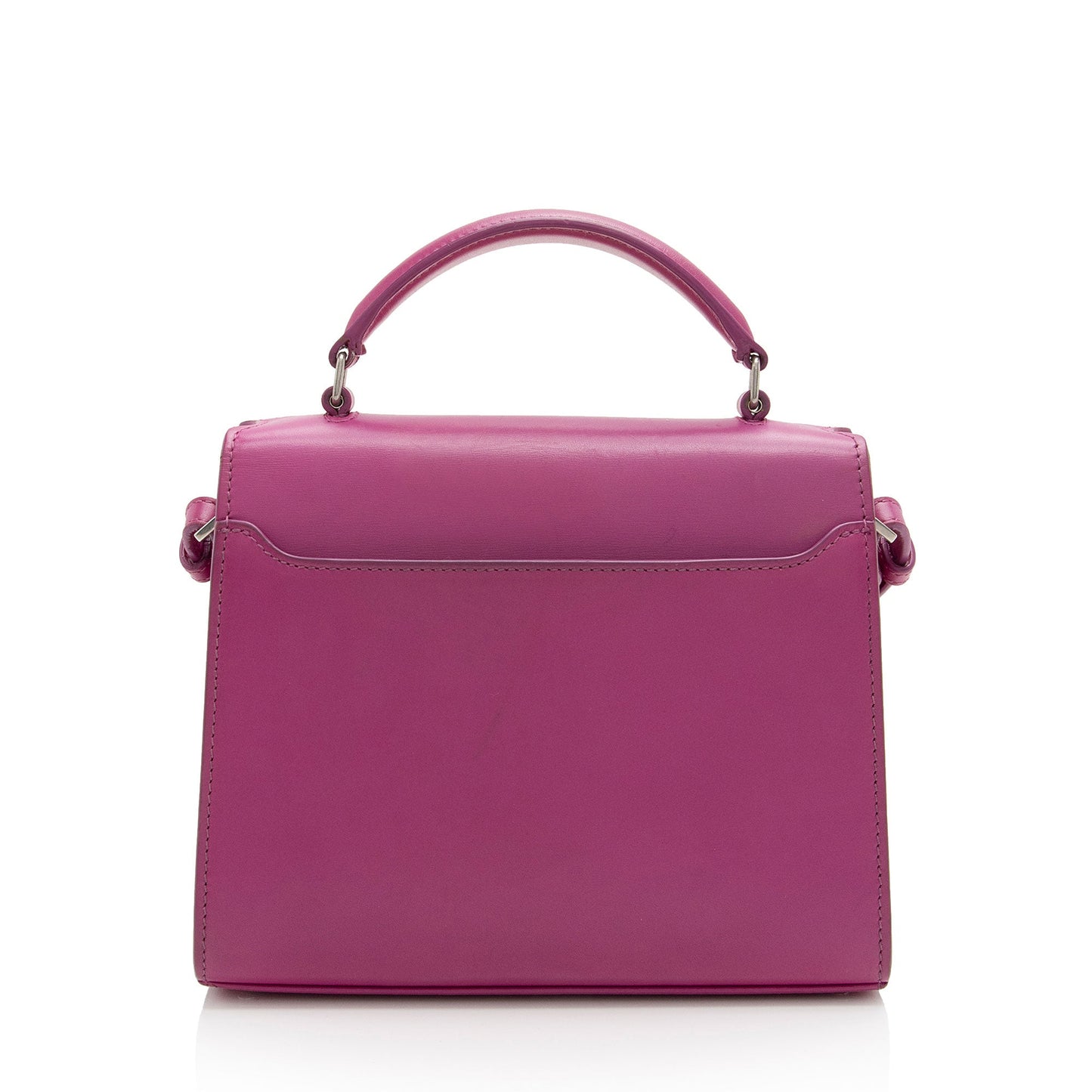 Saint Laurent Grain de Poudre Monogram Cassandra Mini Top Handle Bag - FINAL SALE Vxl0wA