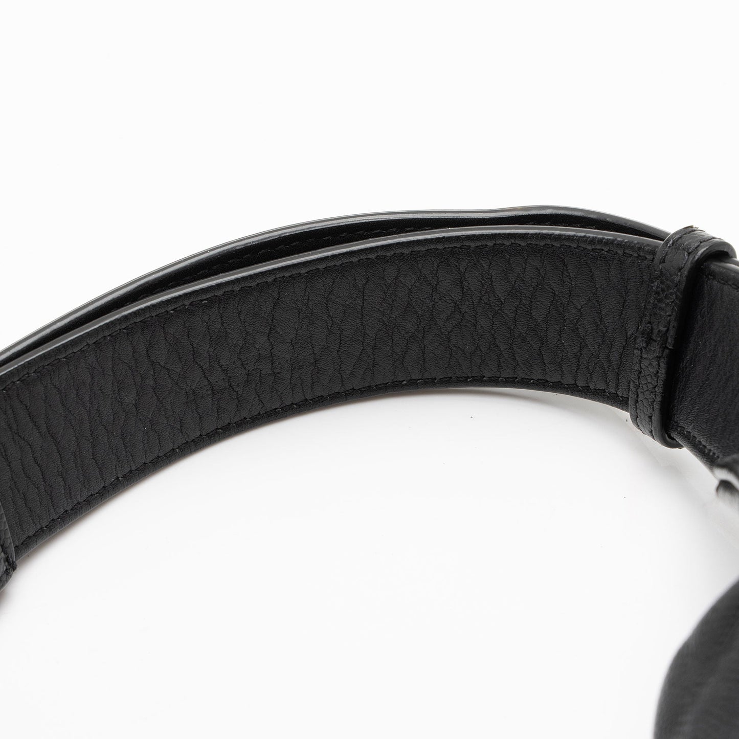 Saint Laurent Grain de Poudre Monogram Cassandre Belt Bag Gvv9El