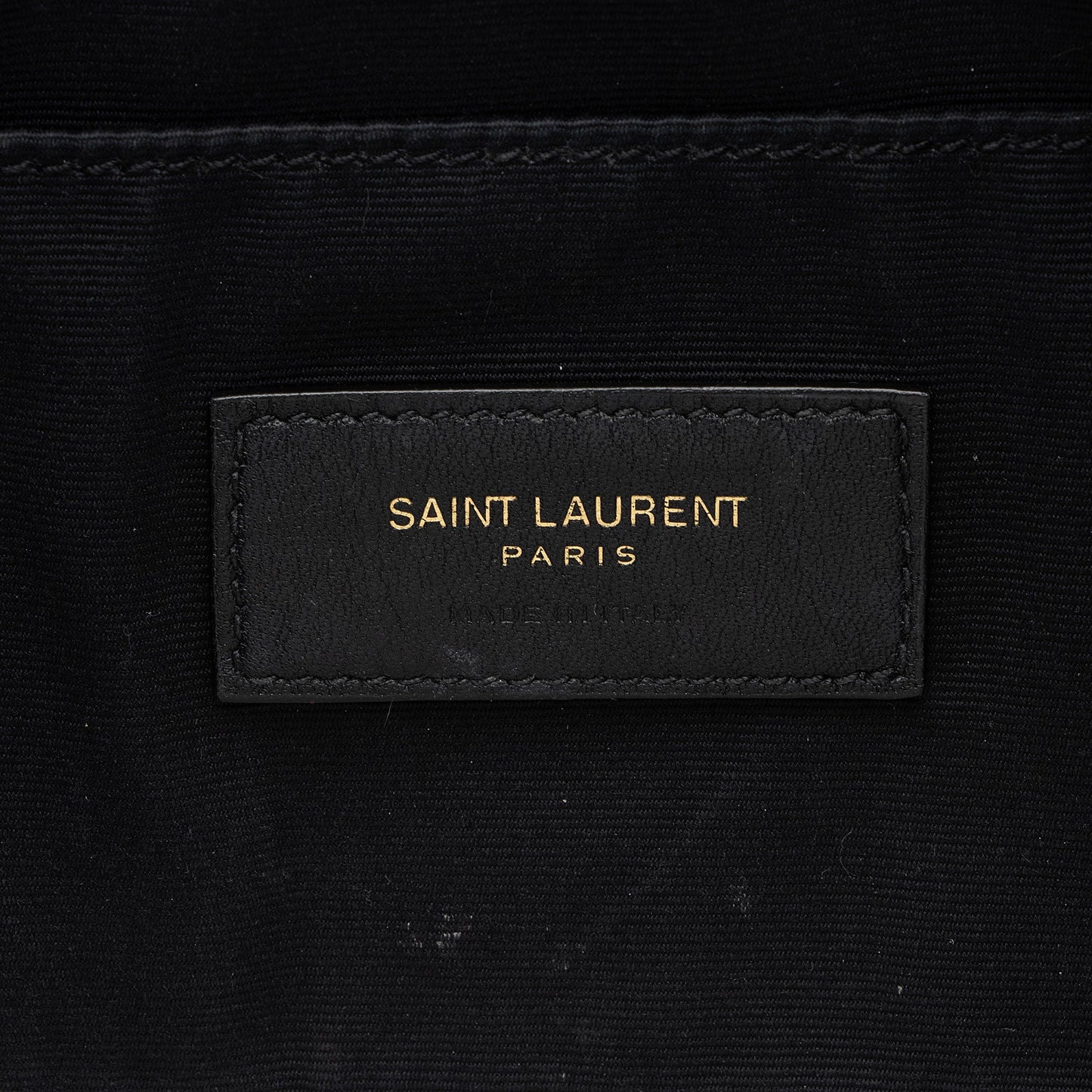 Saint Laurent Grain de Poudre Monogram Cassandre Belt Bag Gvv9El