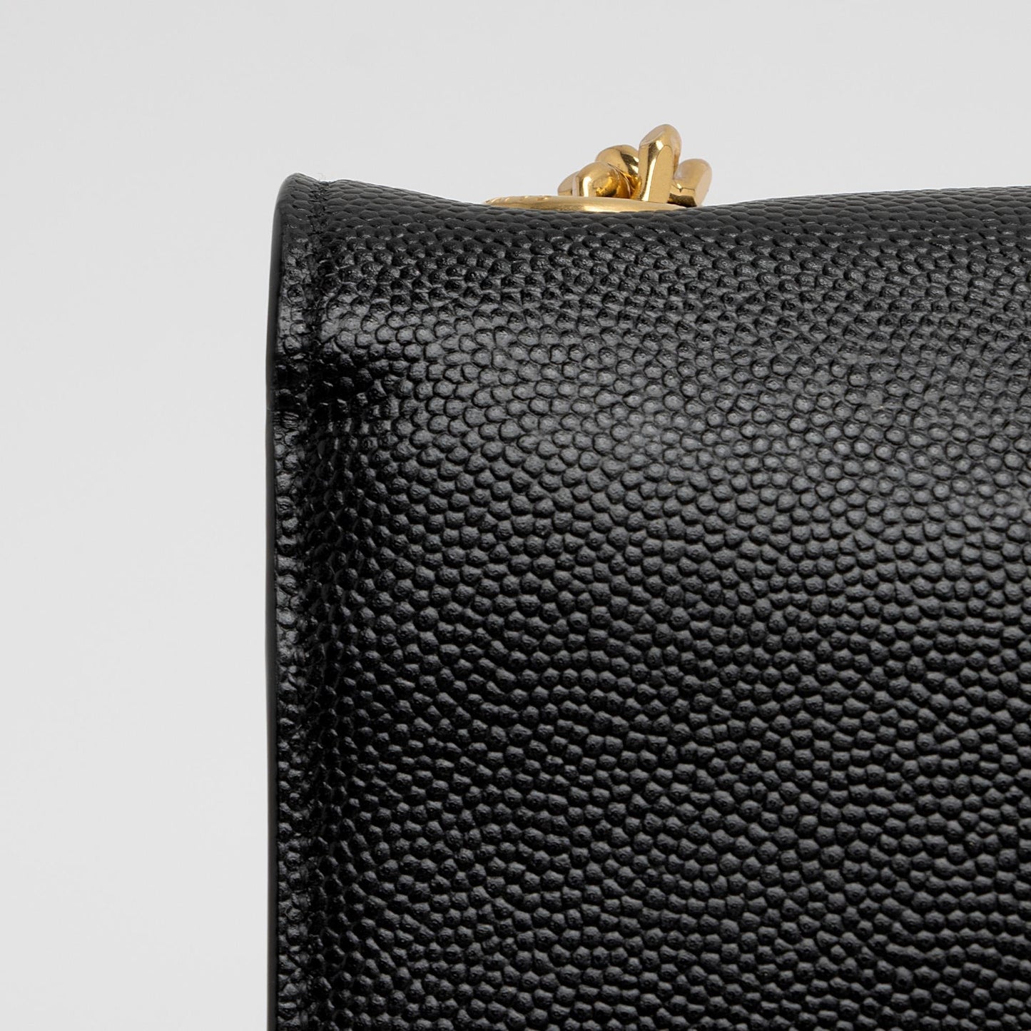 Saint Laurent Grain de Poudre Monogram Kate Chain Medium Shoulder Bag xw0vdE
