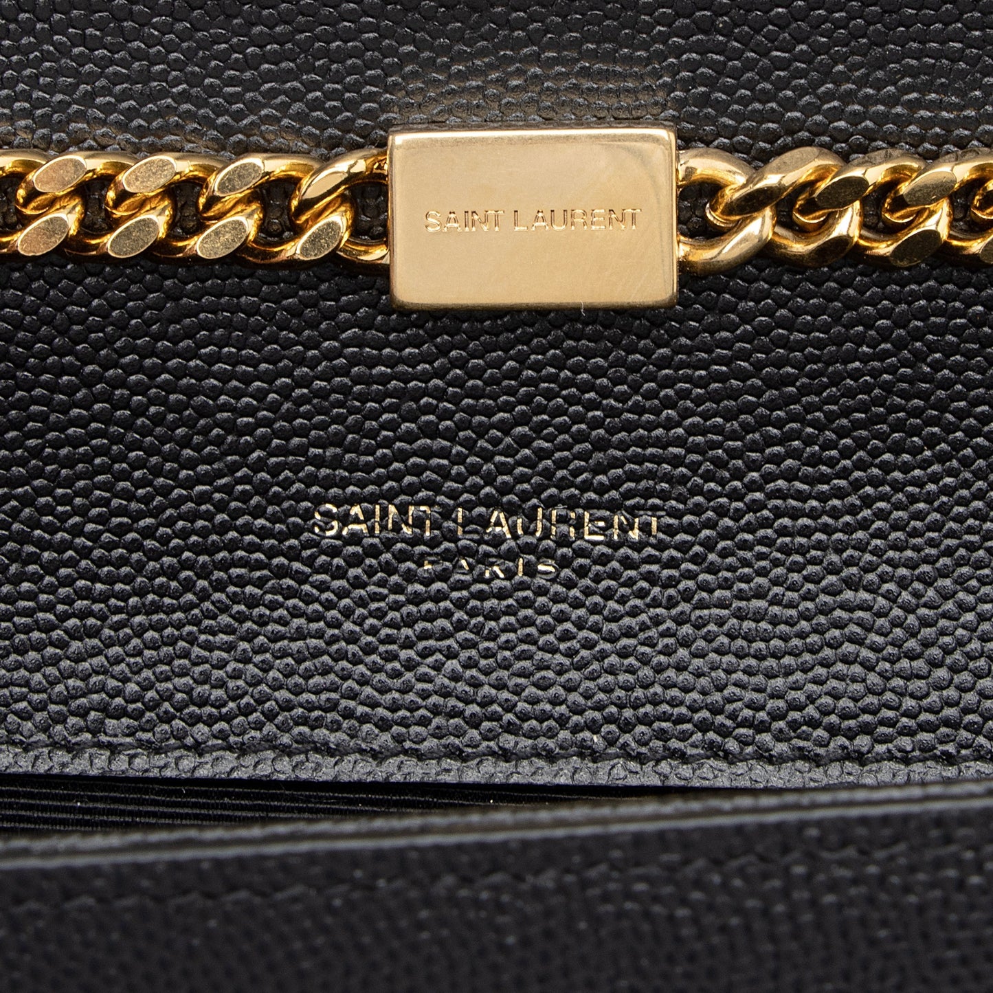 Saint Laurent Grain de Poudre Monogram Kate Chain Small Shoulder Bag fpBhFG