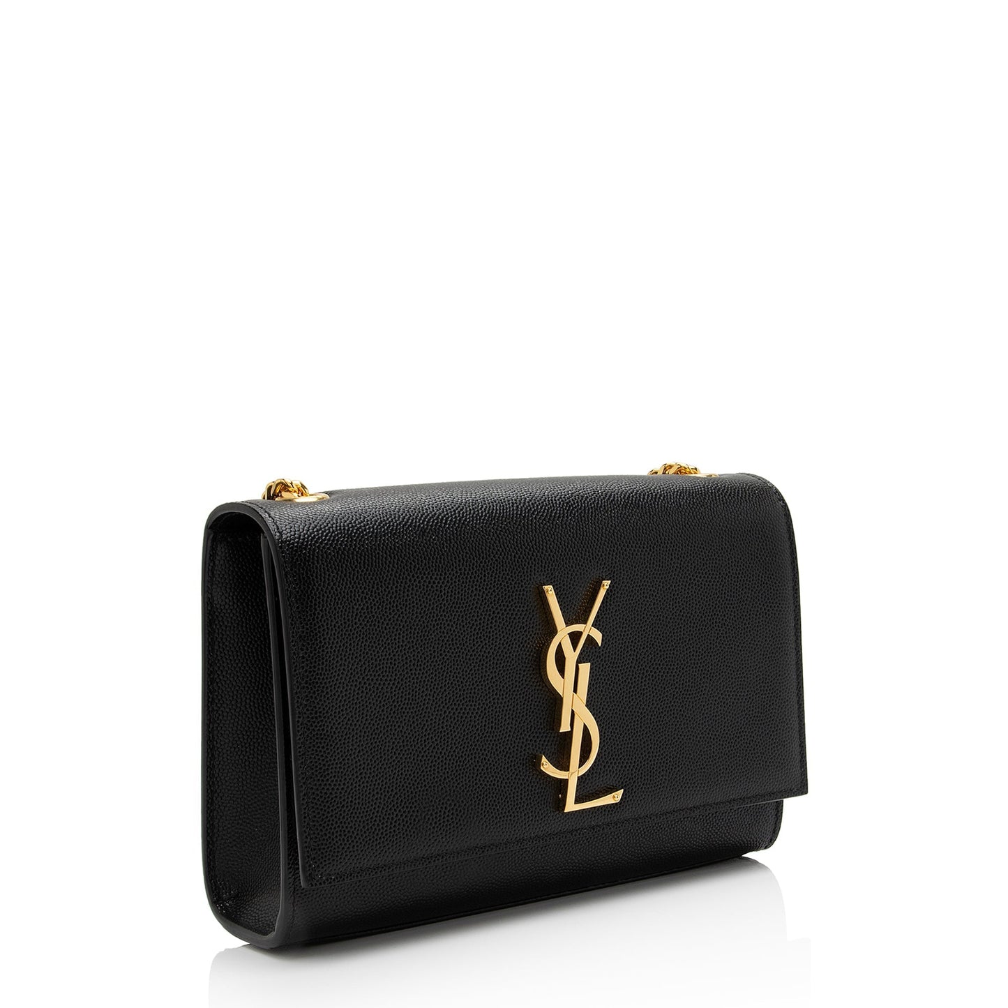 Saint Laurent Grain de Poudre Monogram Kate Chain Small Shoulder Bag fpBhFG