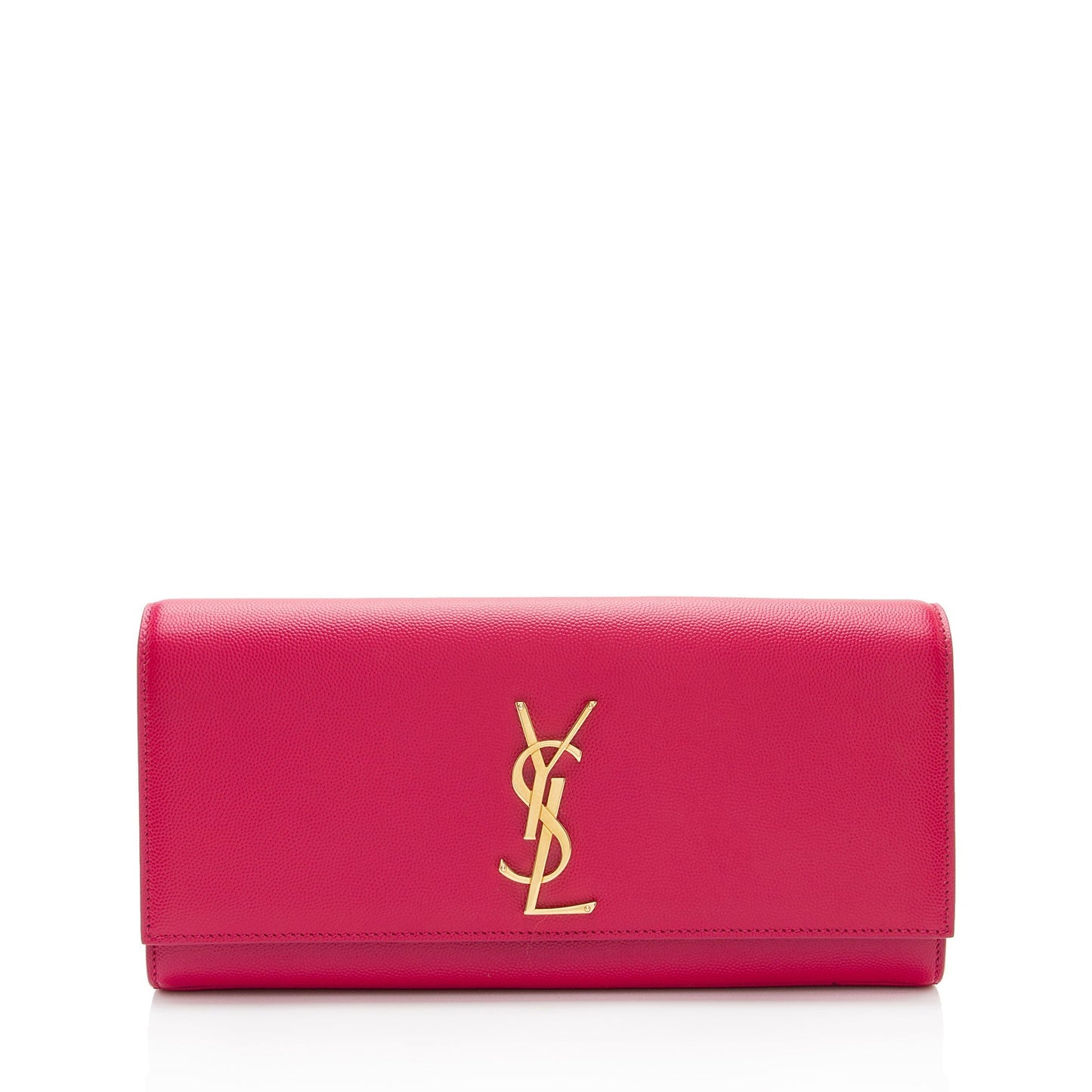 Saint Laurent Grain de Poudre Monogram Kate Clutch 8lVtTP