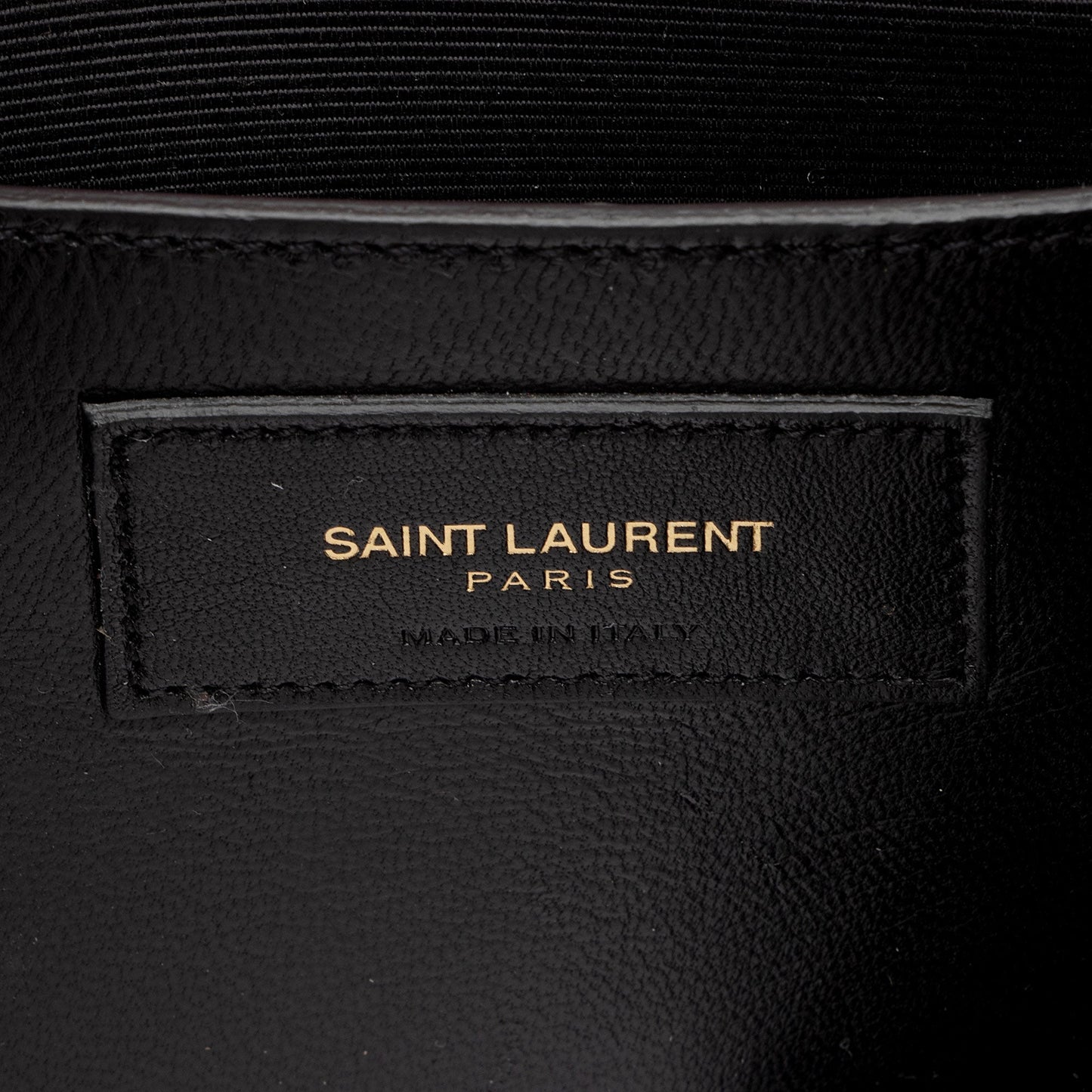 Saint Laurent Grain de Poudre Monogram Kate Clutch 8lVtTP