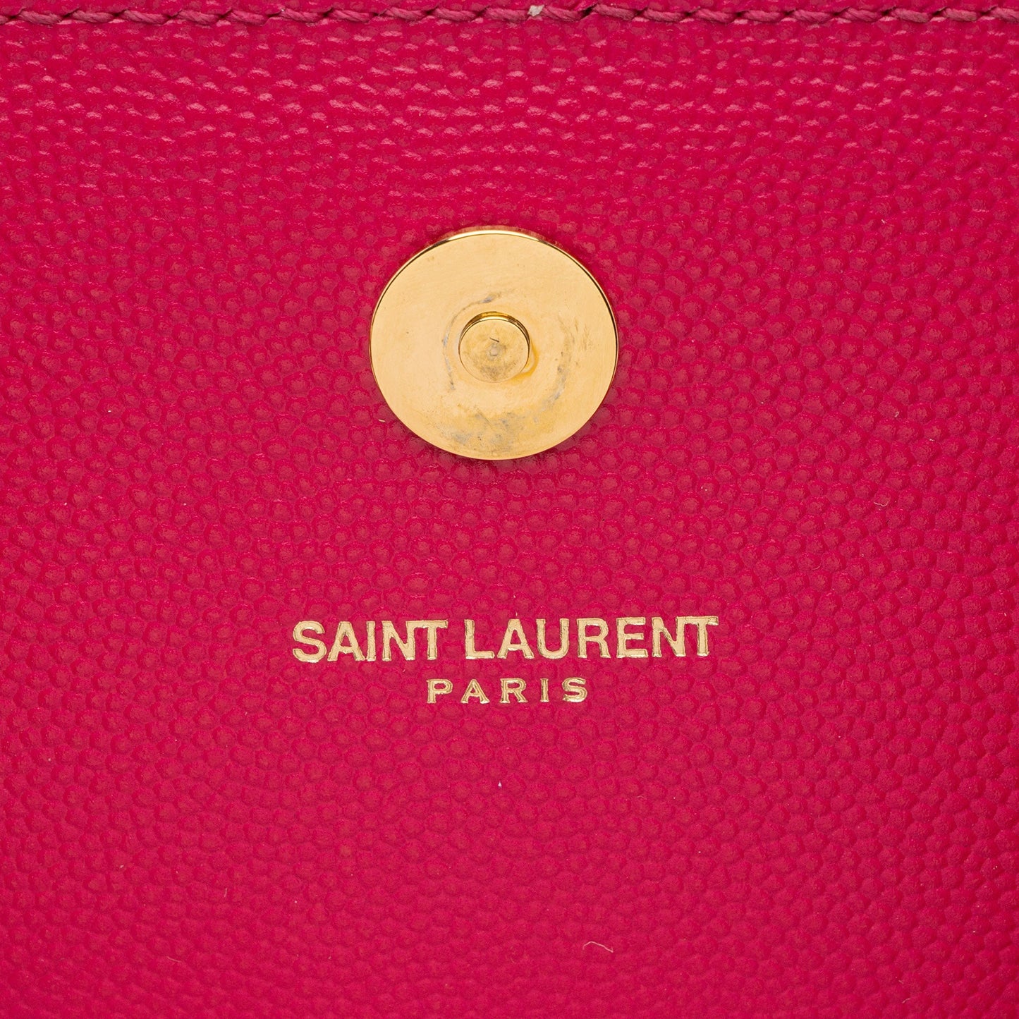 Saint Laurent Grain de Poudre Monogram Kate Clutch 8lVtTP
