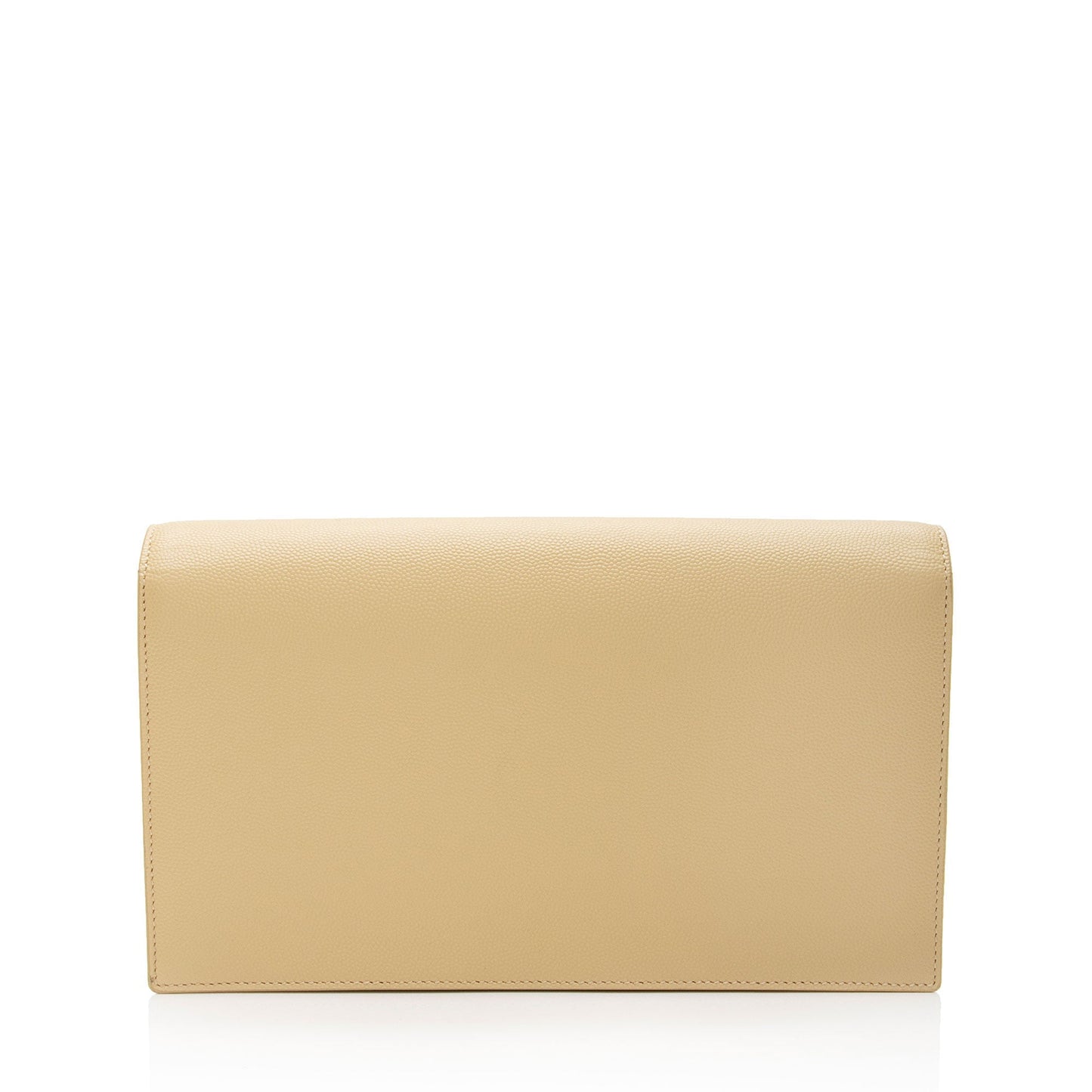 Saint Laurent Grain de Poudre Monogram Kate Clutch y0Ya4u