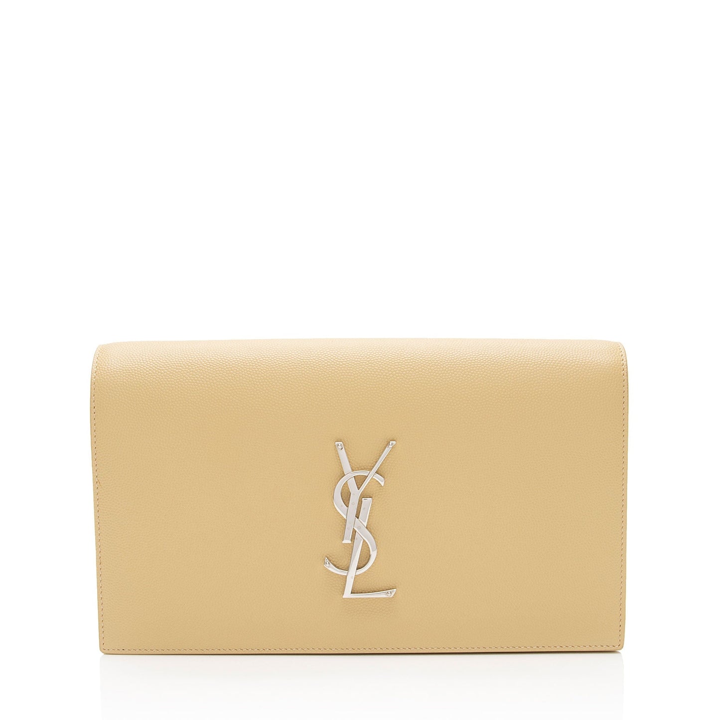 Saint Laurent Grain de Poudre Monogram Kate Clutch y0Ya4u