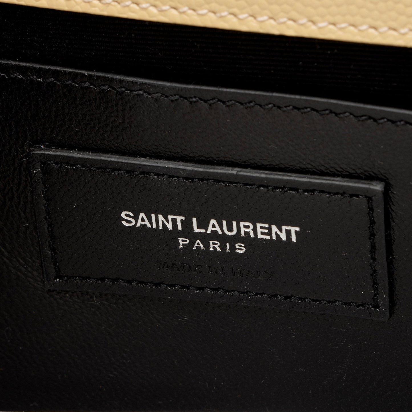 Saint Laurent Grain de Poudre Monogram Kate Clutch y0Ya4u