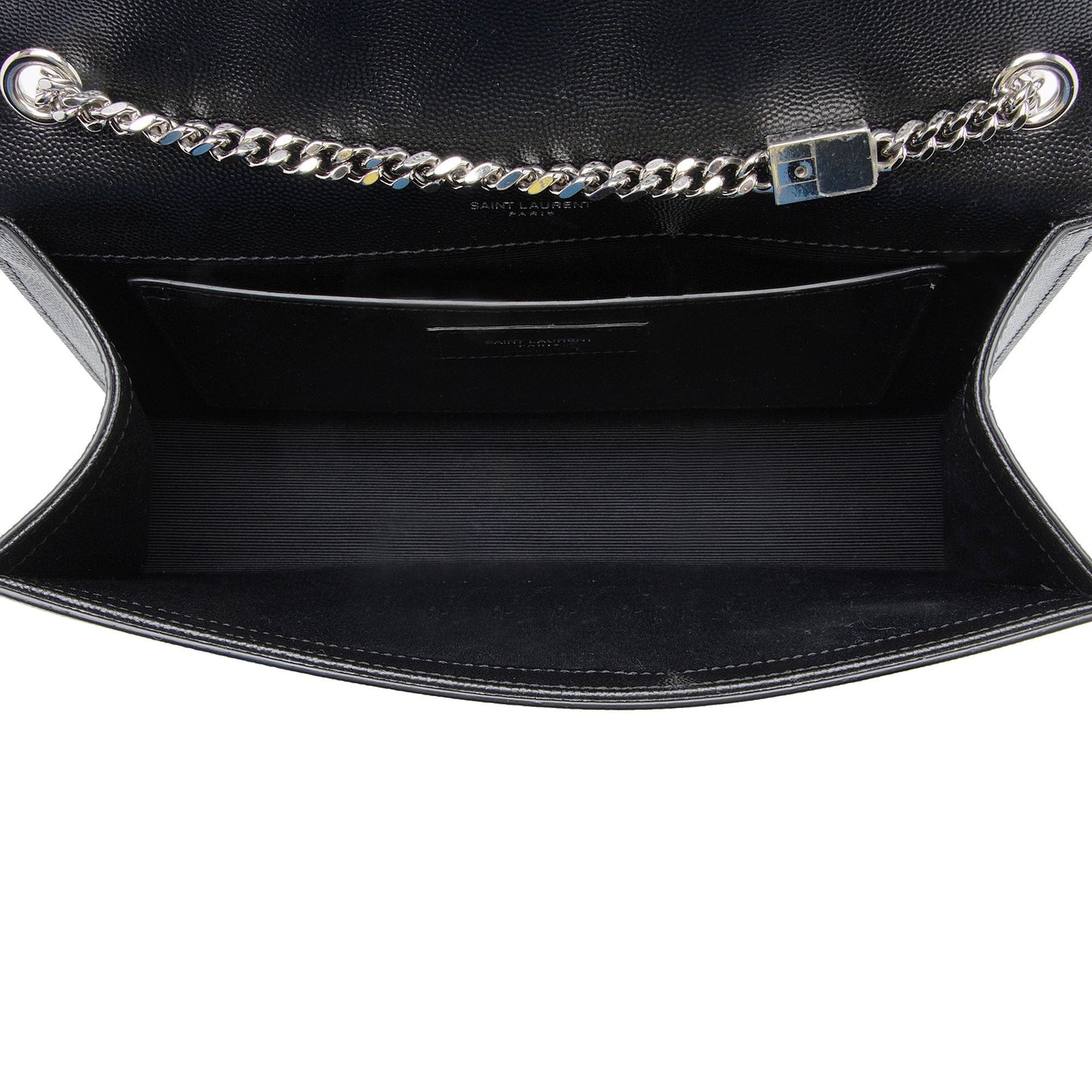Saint Laurent Grain de Poudre Monogram Kate Medium Shoulder Bag uJEVt3