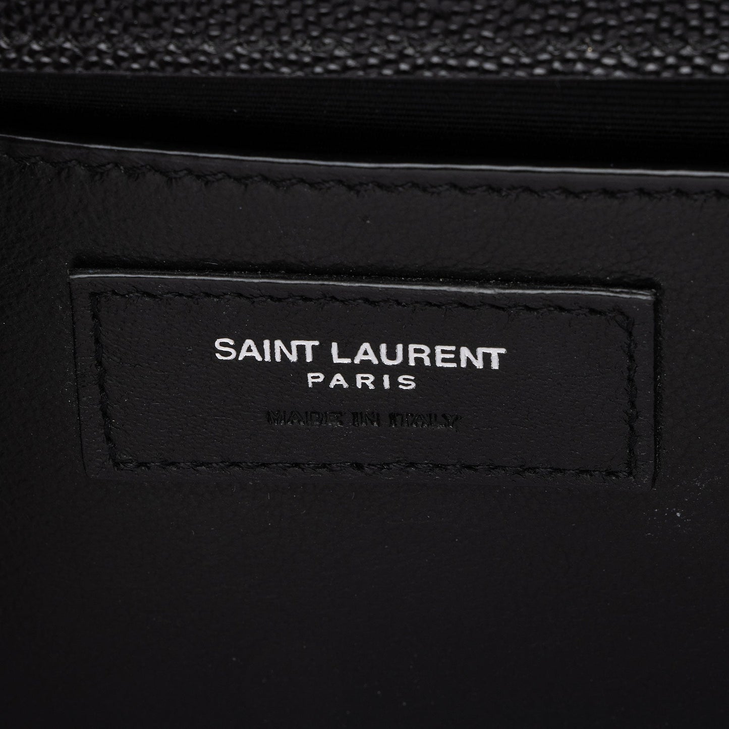 Saint Laurent Grain de Poudre Monogram Kate Medium Shoulder Bag EiaKZL