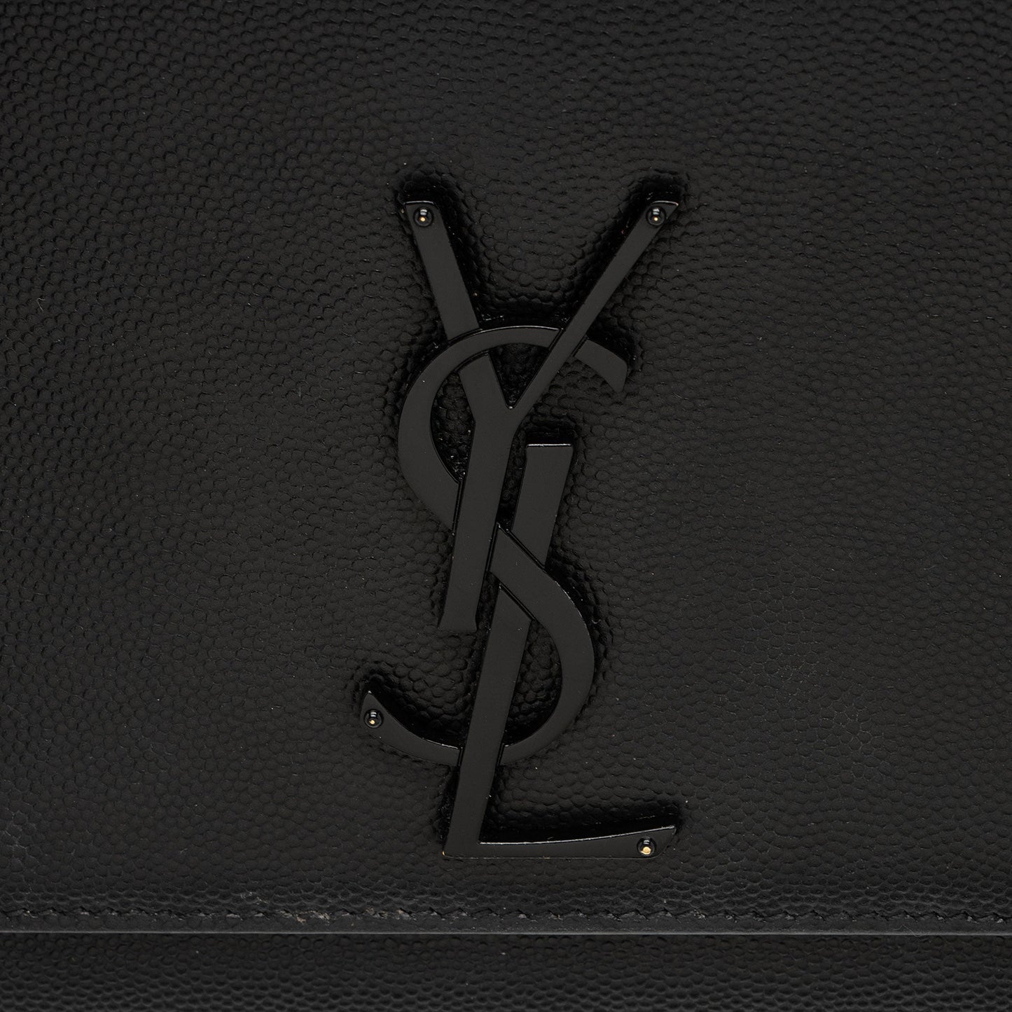 Saint Laurent Grain de Poudre Monogram Kate Medium Shoulder Bag hzje5P