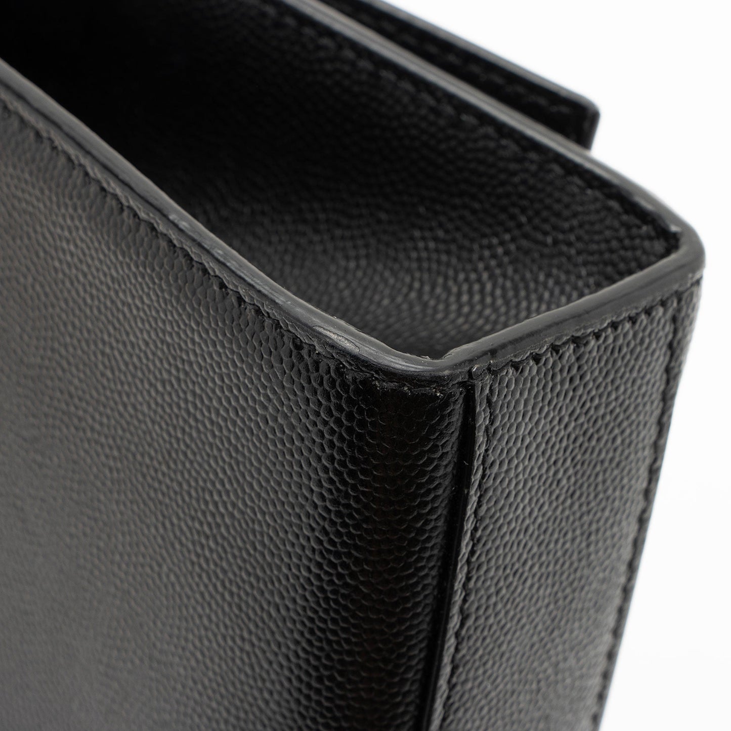 Saint Laurent Grain de Poudre Monogram Kate Medium Shoulder Bag hzje5P
