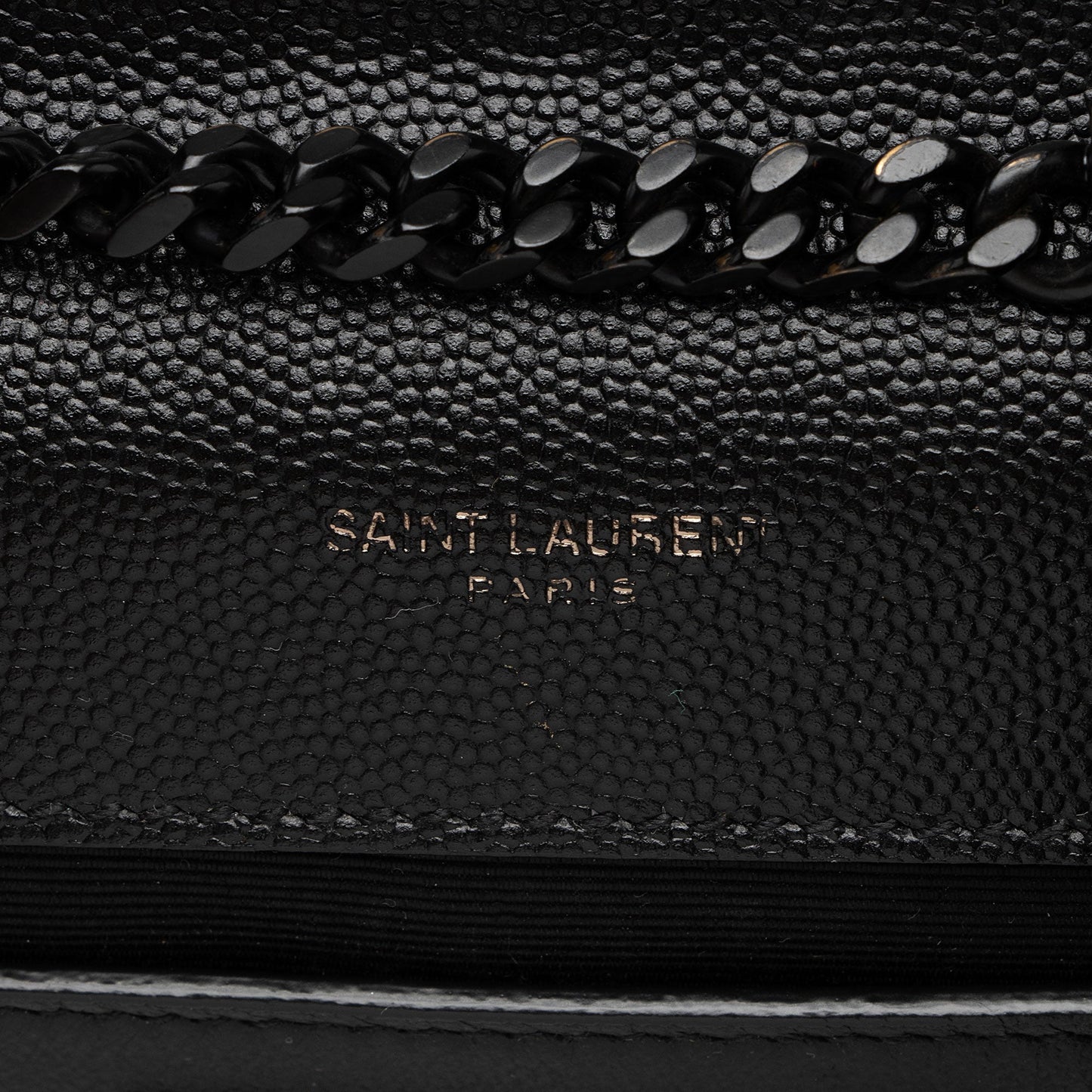 Saint Laurent Grain de Poudre Monogram Kate Medium Shoulder Bag hzje5P