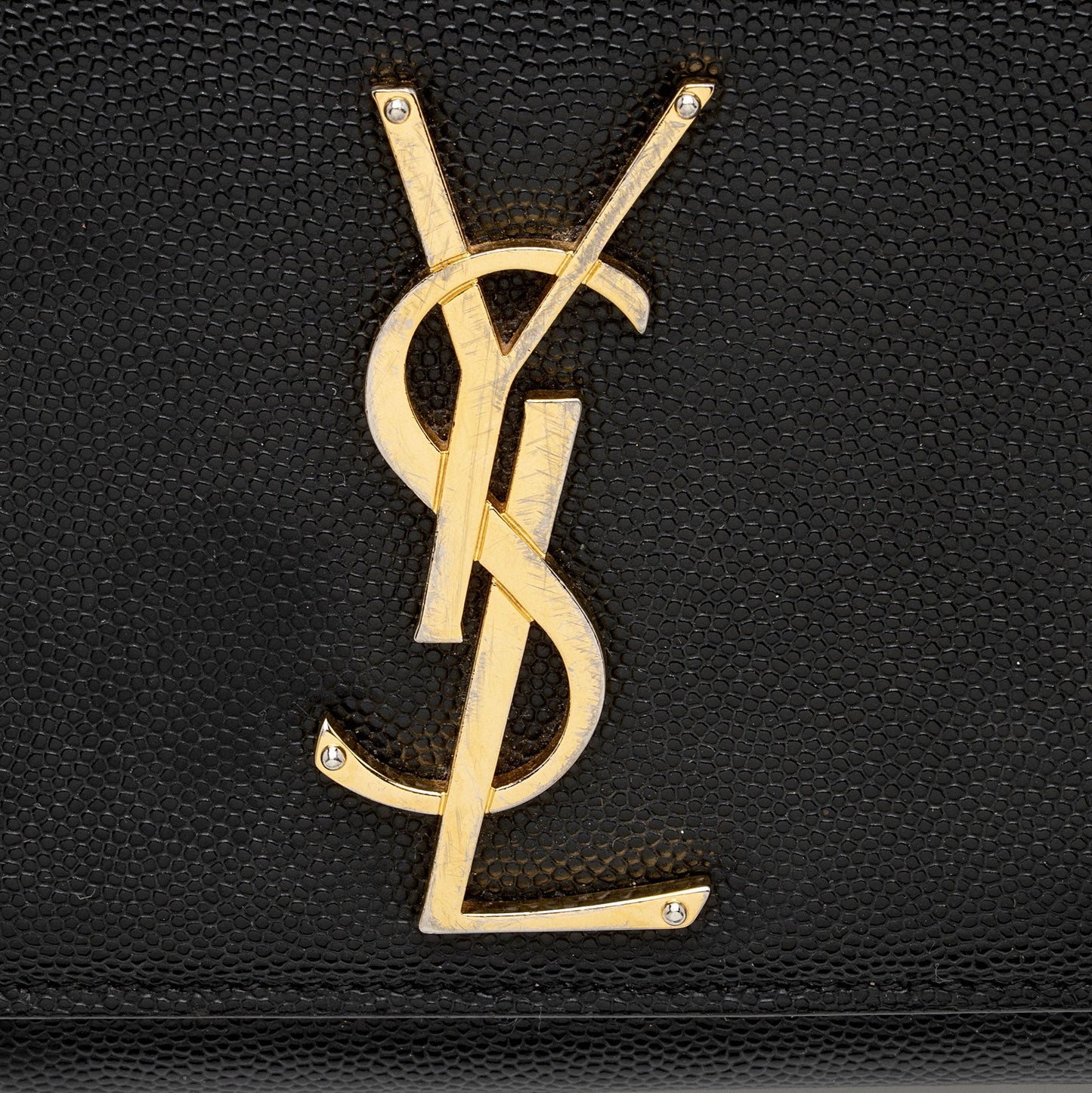Saint Laurent Grain de Poudre Monogram Kate Small Crossbody Bag rdtvvN
