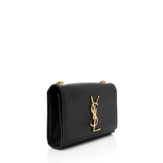 Saint Laurent Grain de Poudre Monogram Kate Small Crossbody Bag rdtvvN