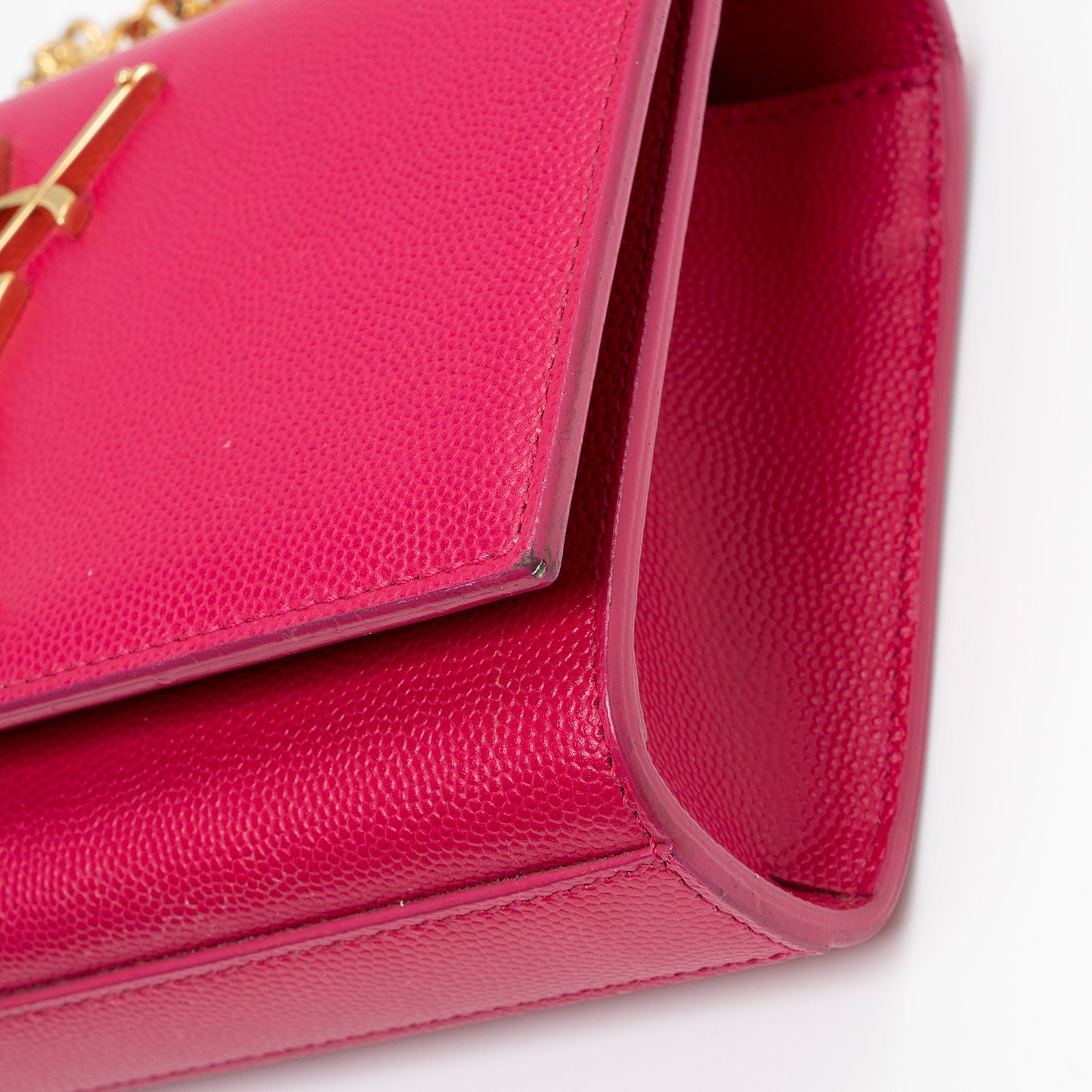 Saint Laurent Grain de Poudre Monogram Kate Small Crossbody Bag ip71h6