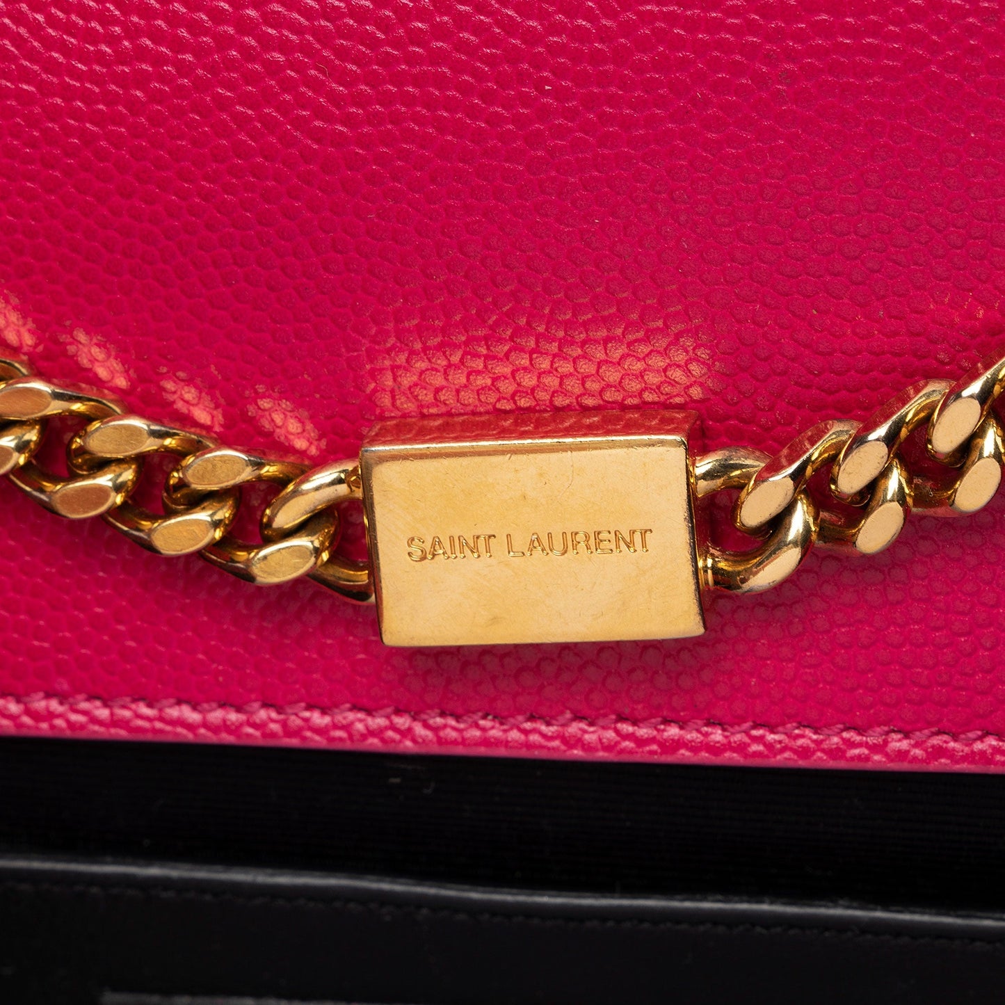 Saint Laurent Grain de Poudre Monogram Kate Small Crossbody Bag ip71h6