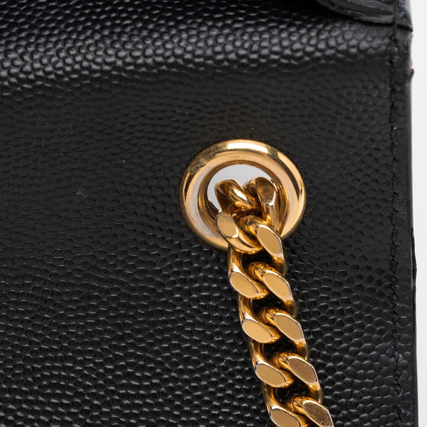 Saint Laurent Grain de Poudre Monogram Kate Small Crossbody OyCuxP
