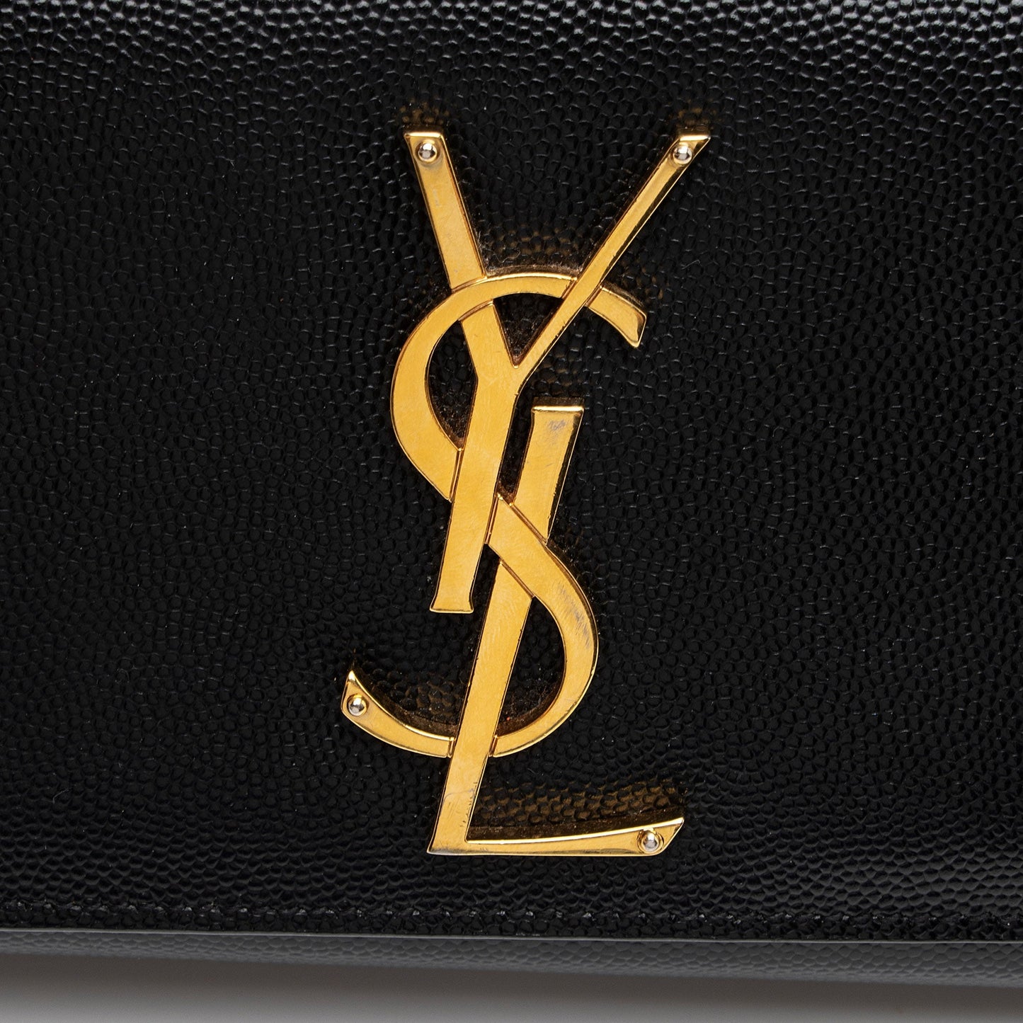 Saint Laurent Grain de Poudre Monogram Kate Small Crossbody C8kcKX