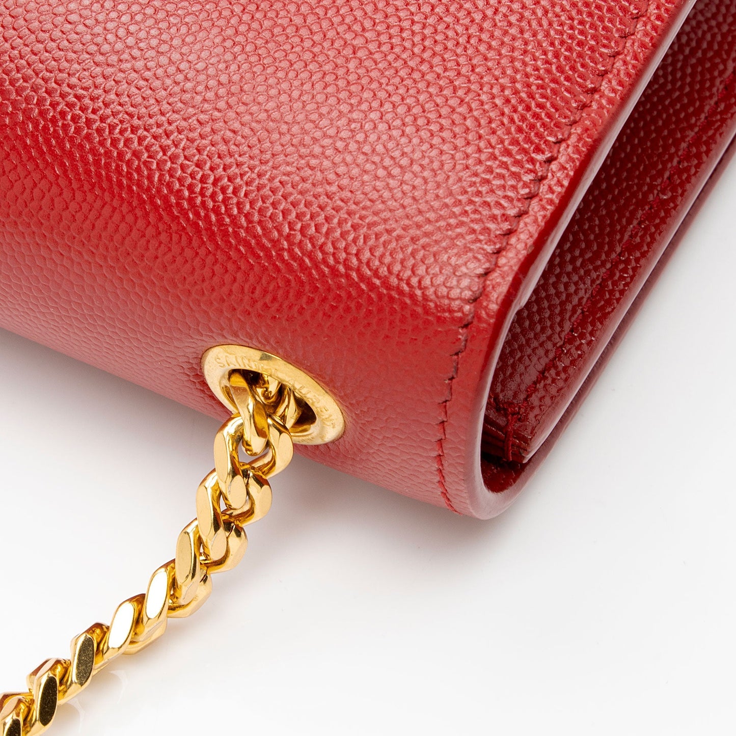 Saint Laurent Grain de Poudre Monogram Kate Small Shoulder Bag D9TPdi