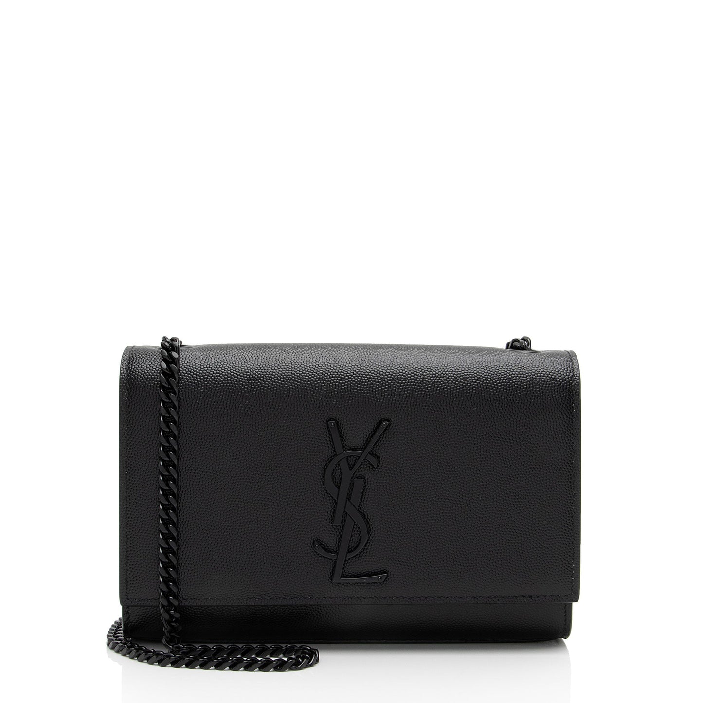 Saint Laurent Grain de Poudre Monogram Kate Small Shoulder Bag lPbS13
