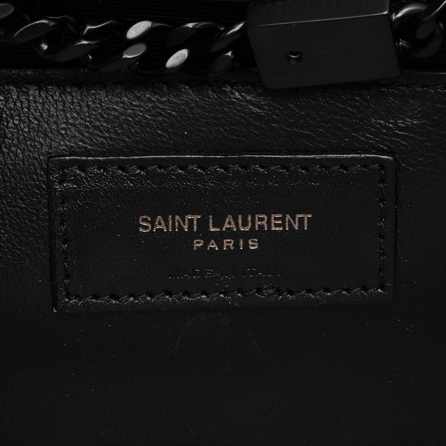 Saint Laurent Grain de Poudre Monogram Kate Small Shoulder Bag lPbS13