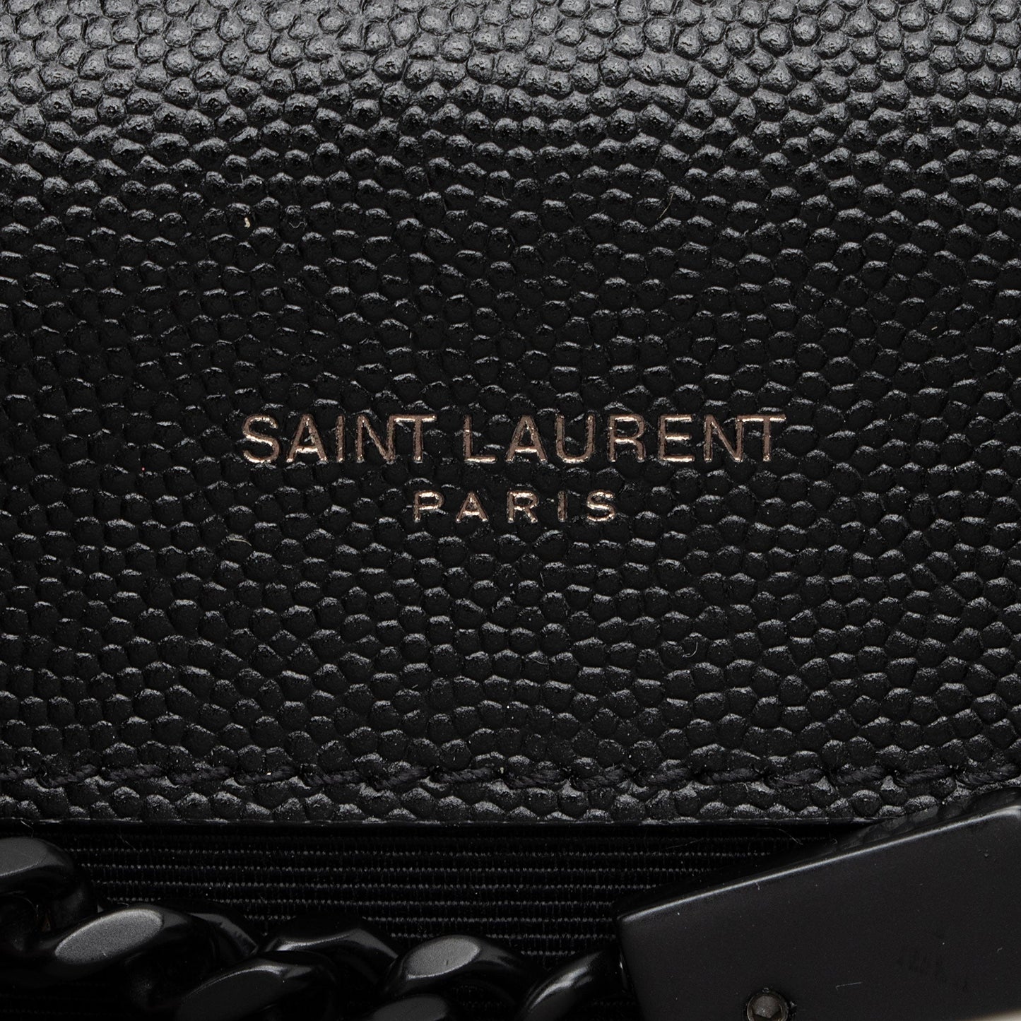 Saint Laurent Grain de Poudre Monogram Kate Small Shoulder Bag lPbS13