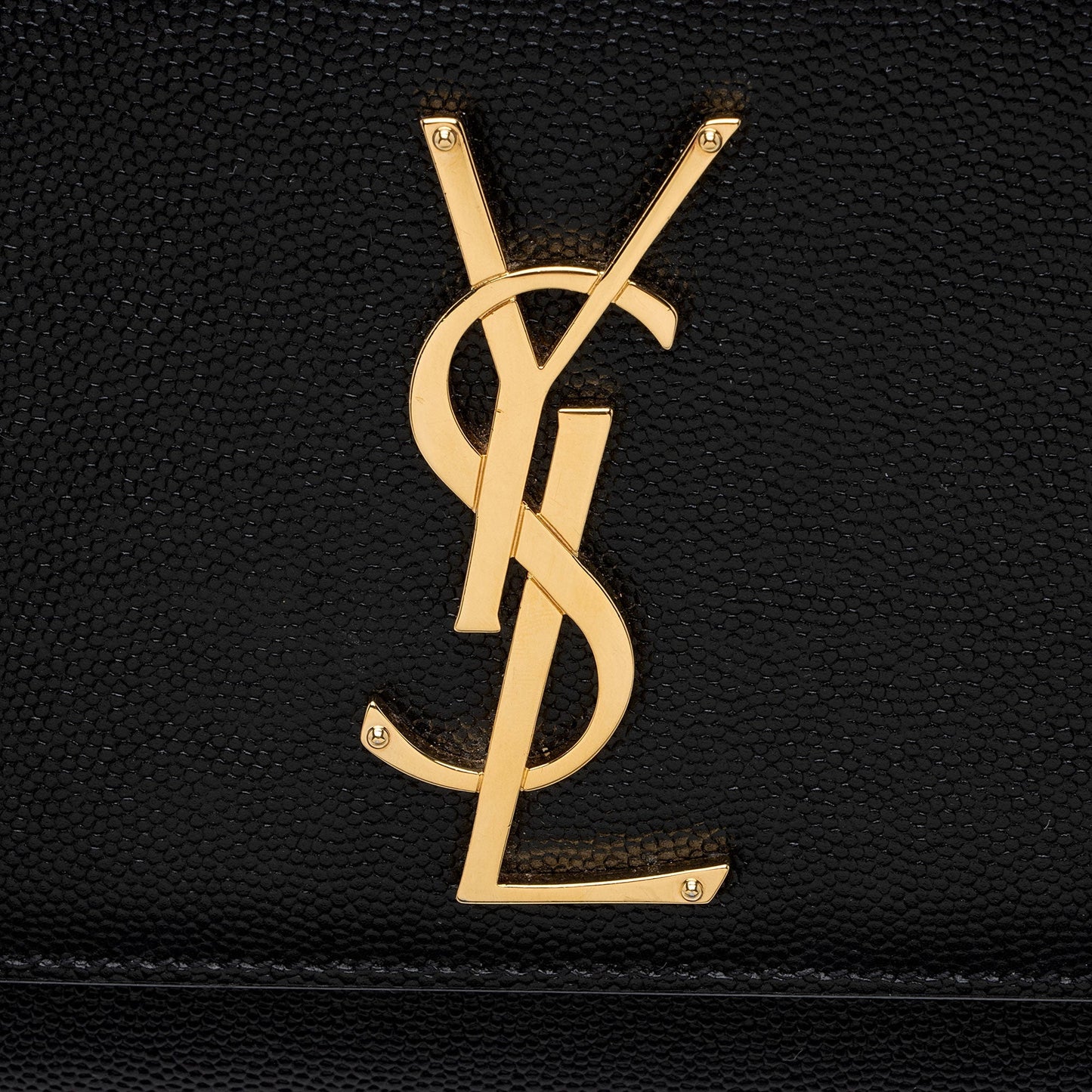 Saint Laurent Grain de Poudre Monogram Kate Small Shoulder Bag k14rvI