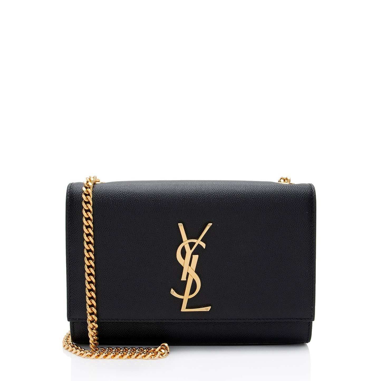 Saint Laurent Grain de Poudre Monogram Kate Small Shoulder Bag k14rvI