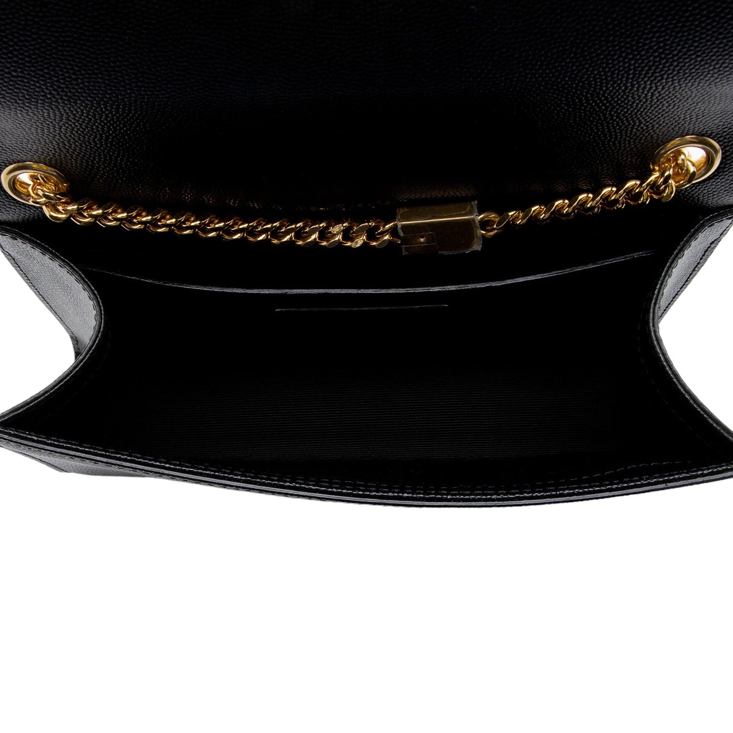 Saint Laurent Grain de Poudre Monogram Kate Small Shoulder Bag k14rvI