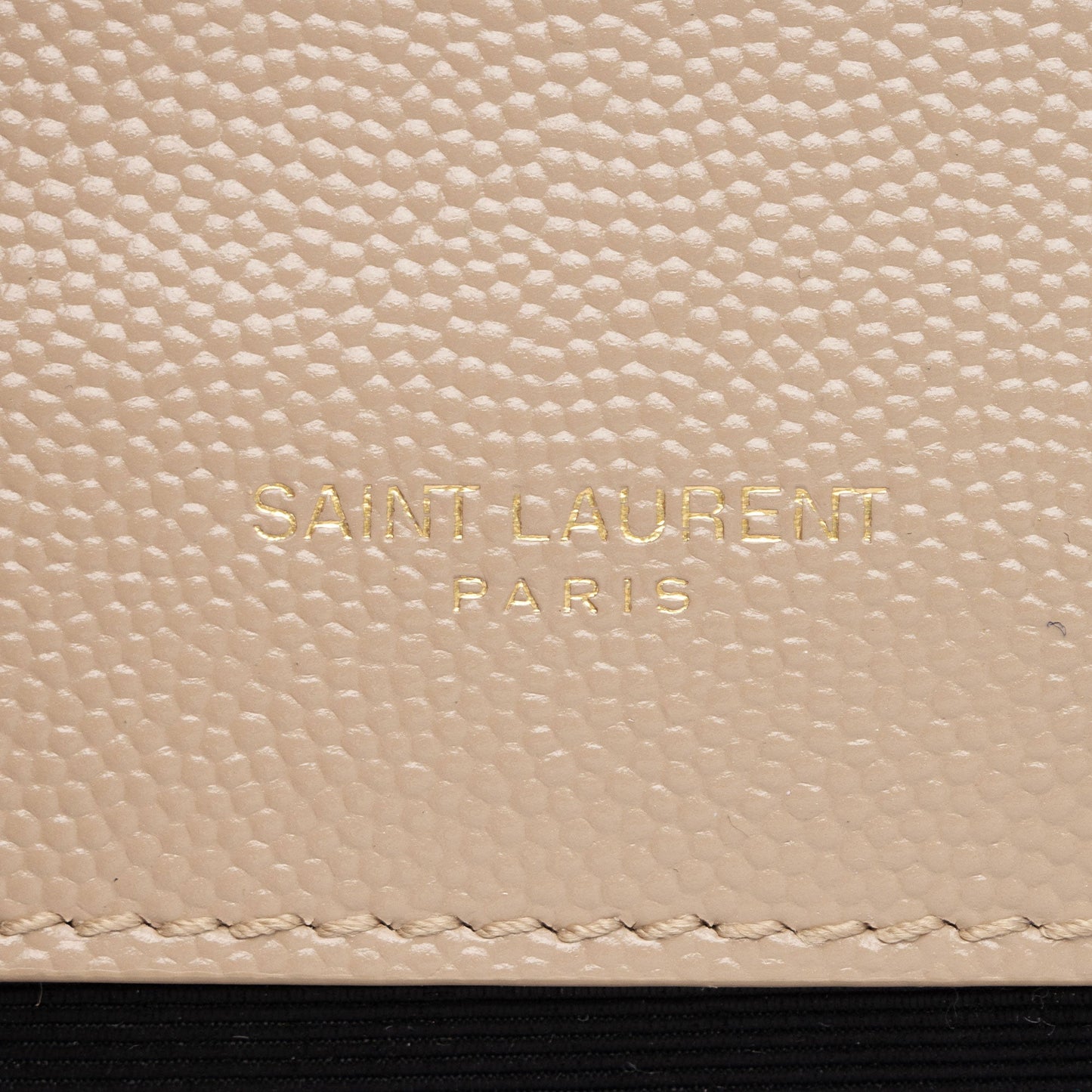 Saint Laurent Grain de Poudre Monogram Kate Small Shoulder Bag mA4MBT