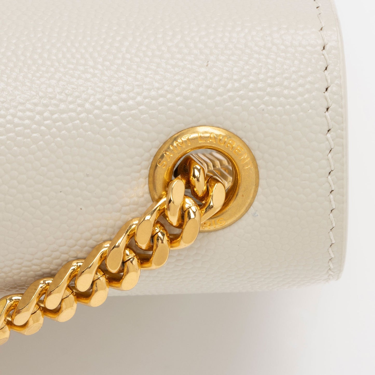 Saint Laurent Grain de Poudre Monogram Kate Small Shoulder Bag qk60EH
