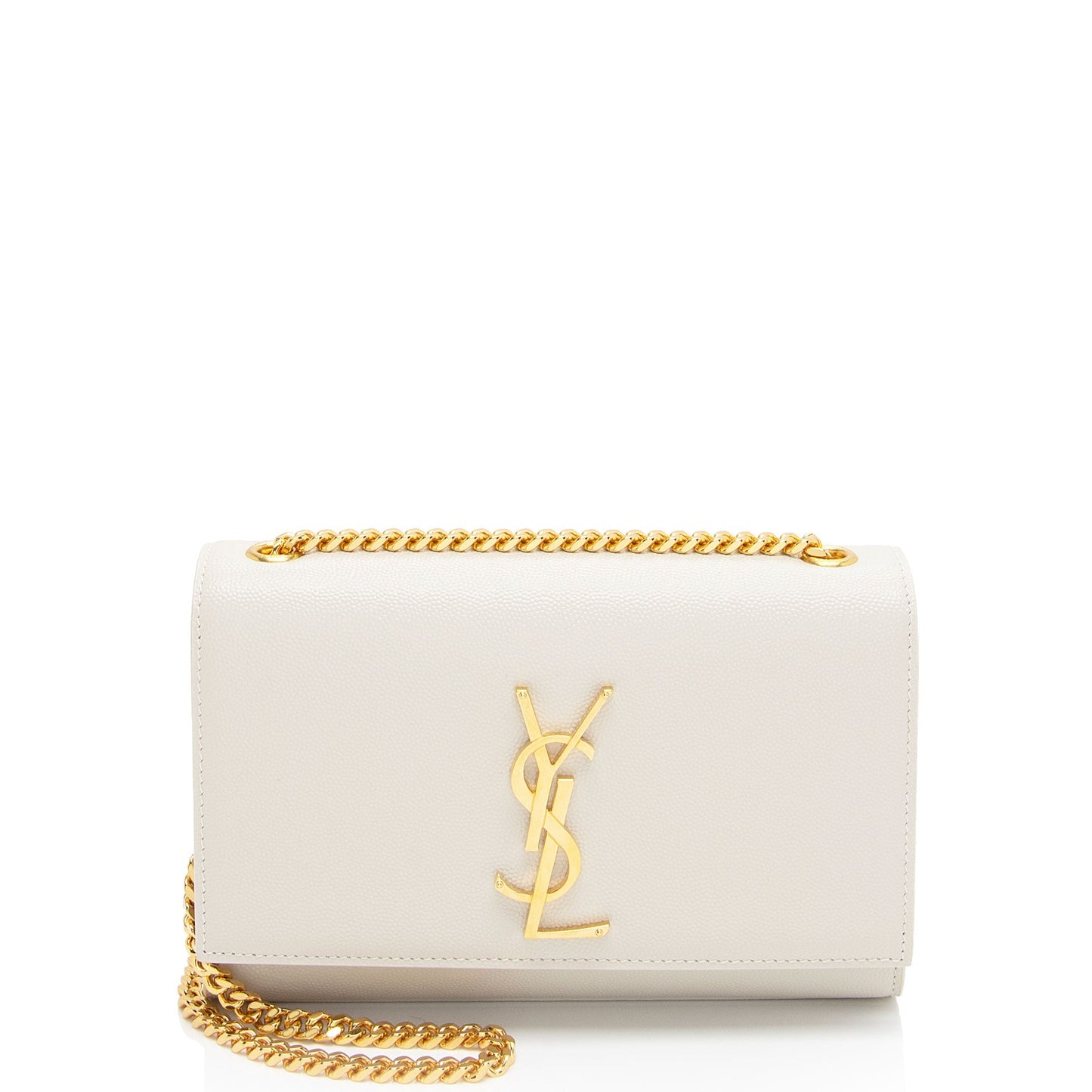 Saint Laurent Grain de Poudre Monogram Kate Small Shoulder Bag qk60EH