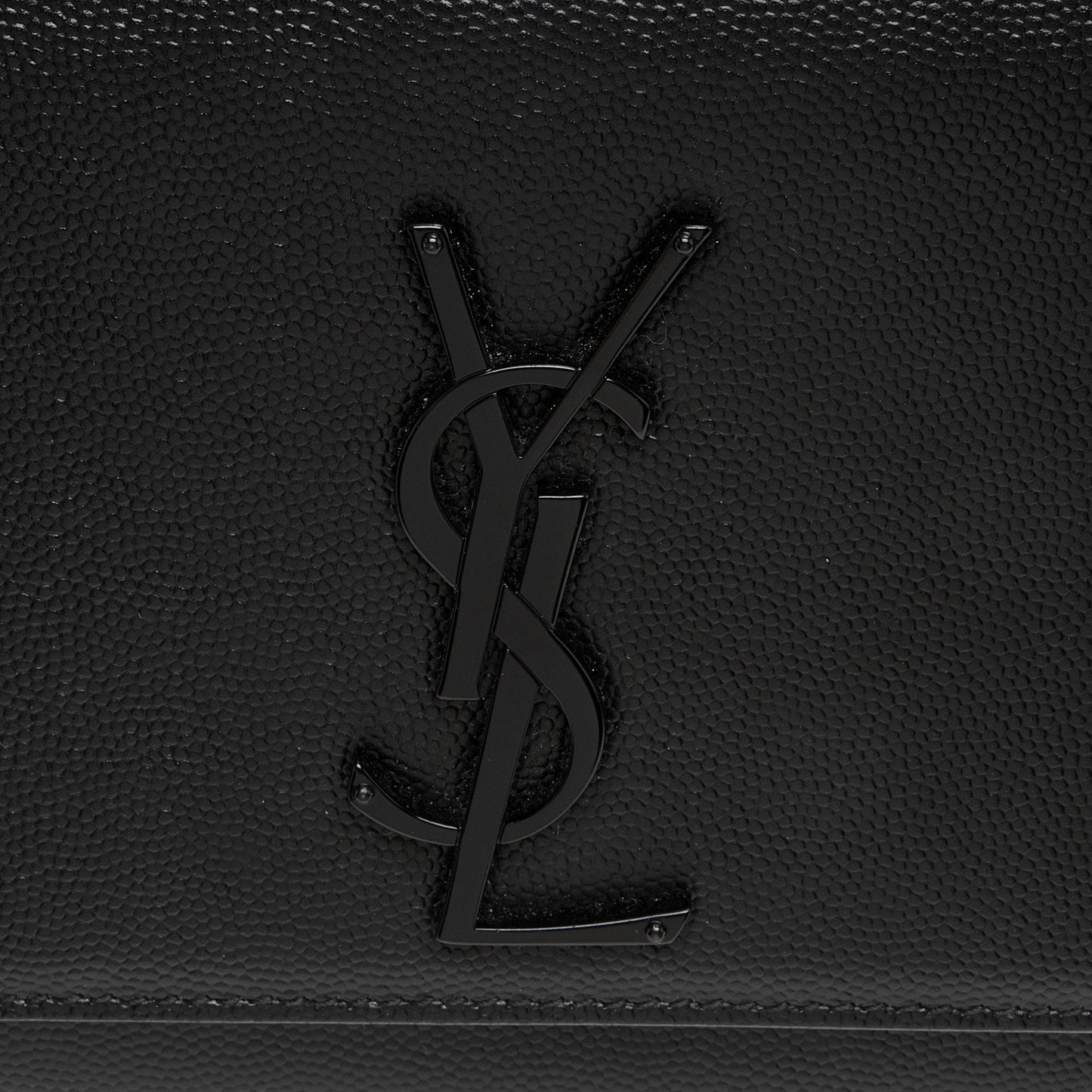 Saint Laurent Grain de Poudre Monogram Kate Small Shoulder Bag WfdeMk