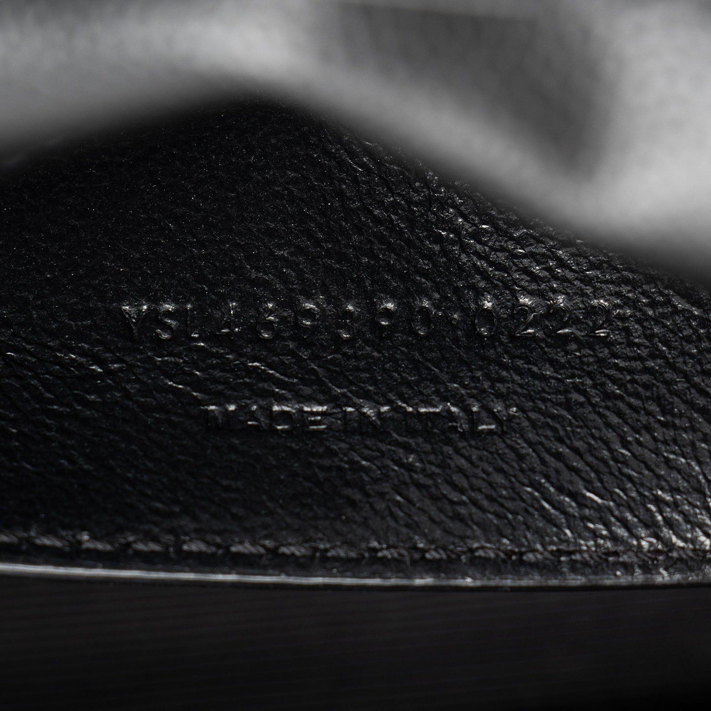 Saint Laurent Grain de Poudre Monogram Kate Small Shoulder Bag WfdeMk