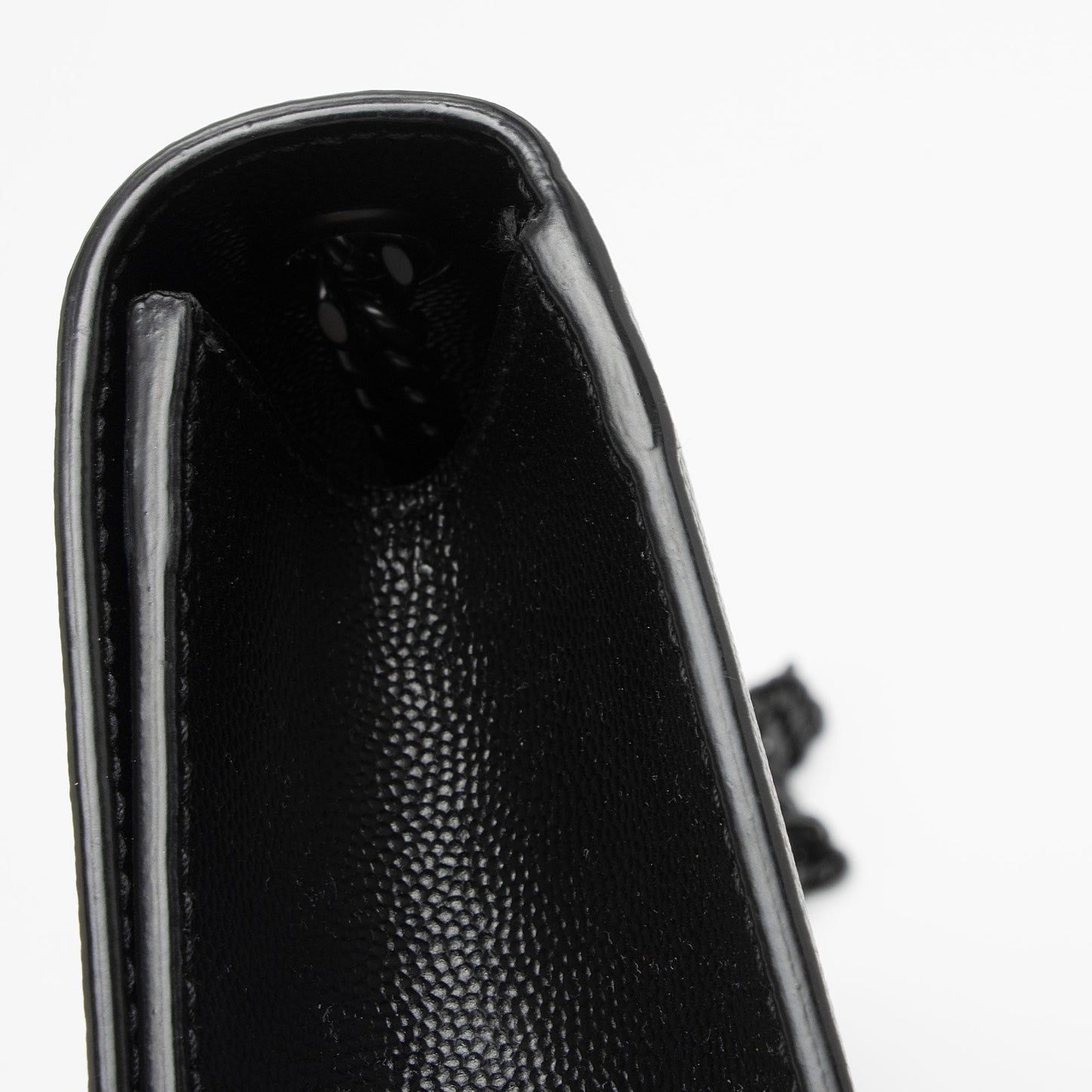 Saint Laurent Grain de Poudre Monogram Kate Small Shoulder Bag WfdeMk