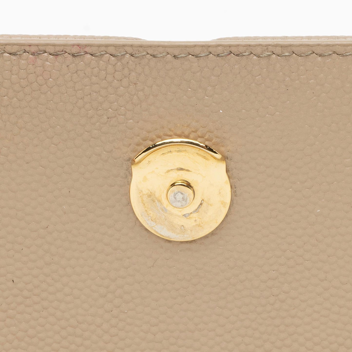 Saint Laurent Grain de Poudre Monogram Kate Tassel Chain Wallet RnbEHa
