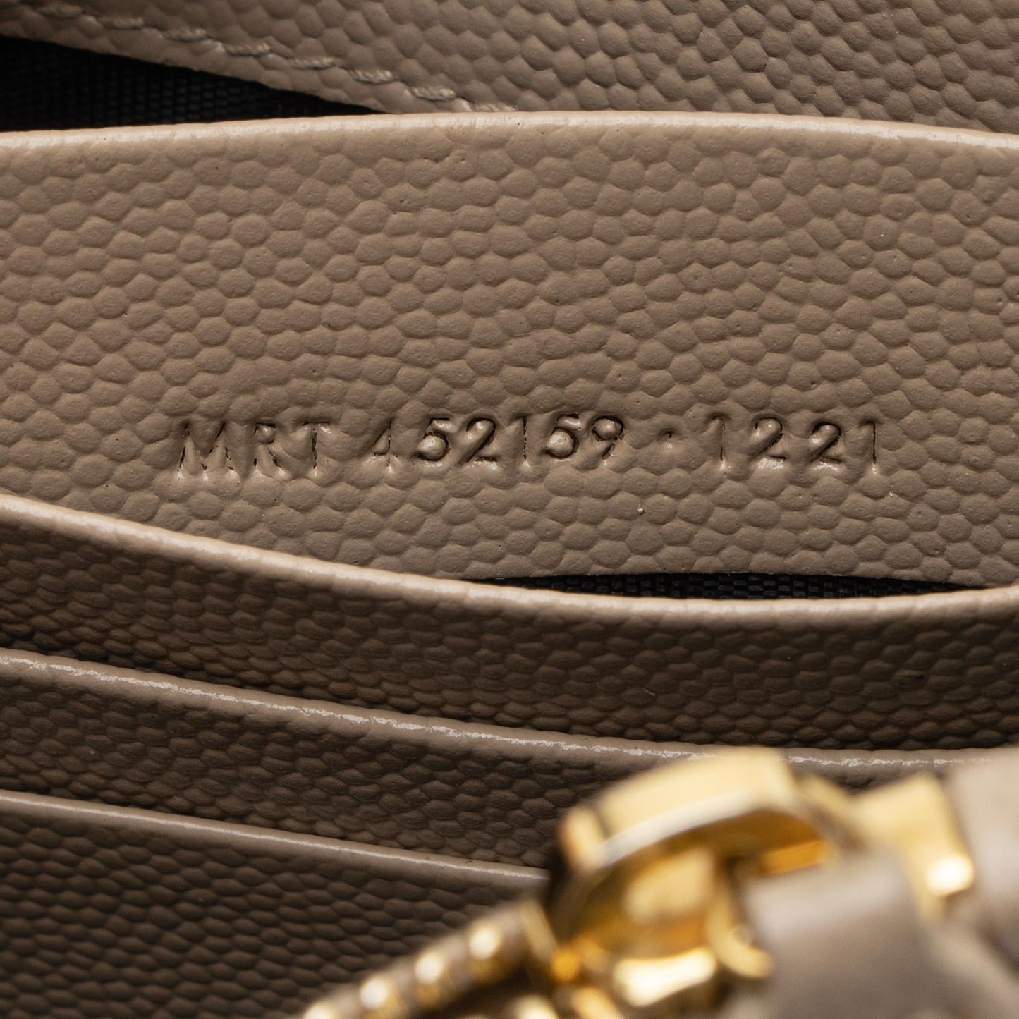 Saint Laurent Grain de Poudre Monogram Kate Tassel Chain Wallet RnbEHa