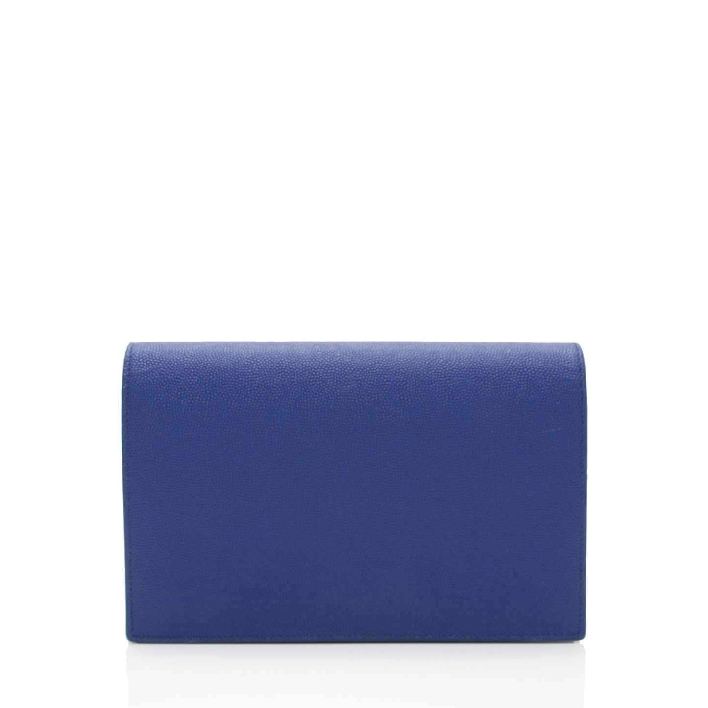 Saint Laurent Grain de Poudre Monogram Kate Tassel Chain Wallet VTLtMN