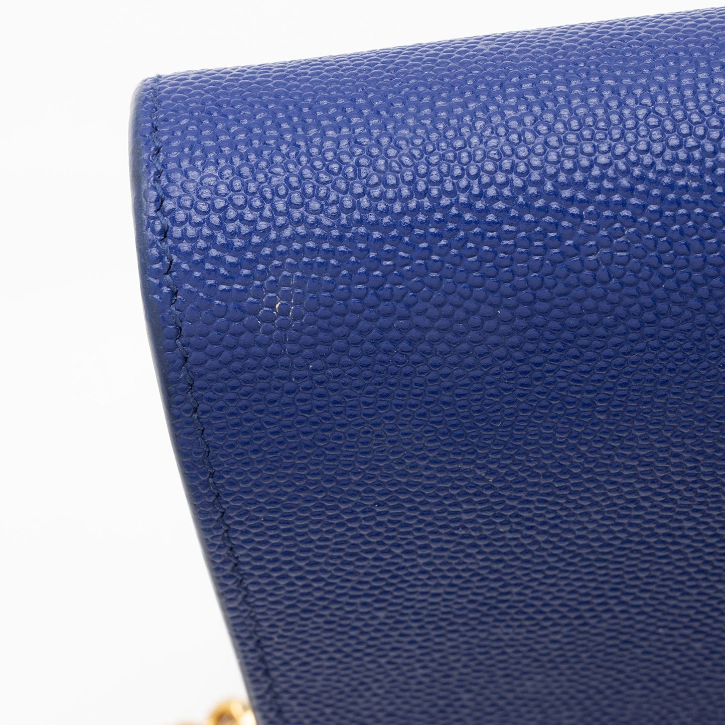 Saint Laurent Grain de Poudre Monogram Kate Tassel Chain Wallet VTLtMN