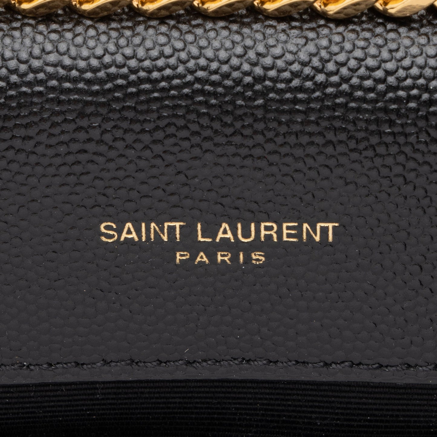 Saint Laurent Grain de Poudre Monogram Kate Tassel Small Shoulder Bag GBTrrt
