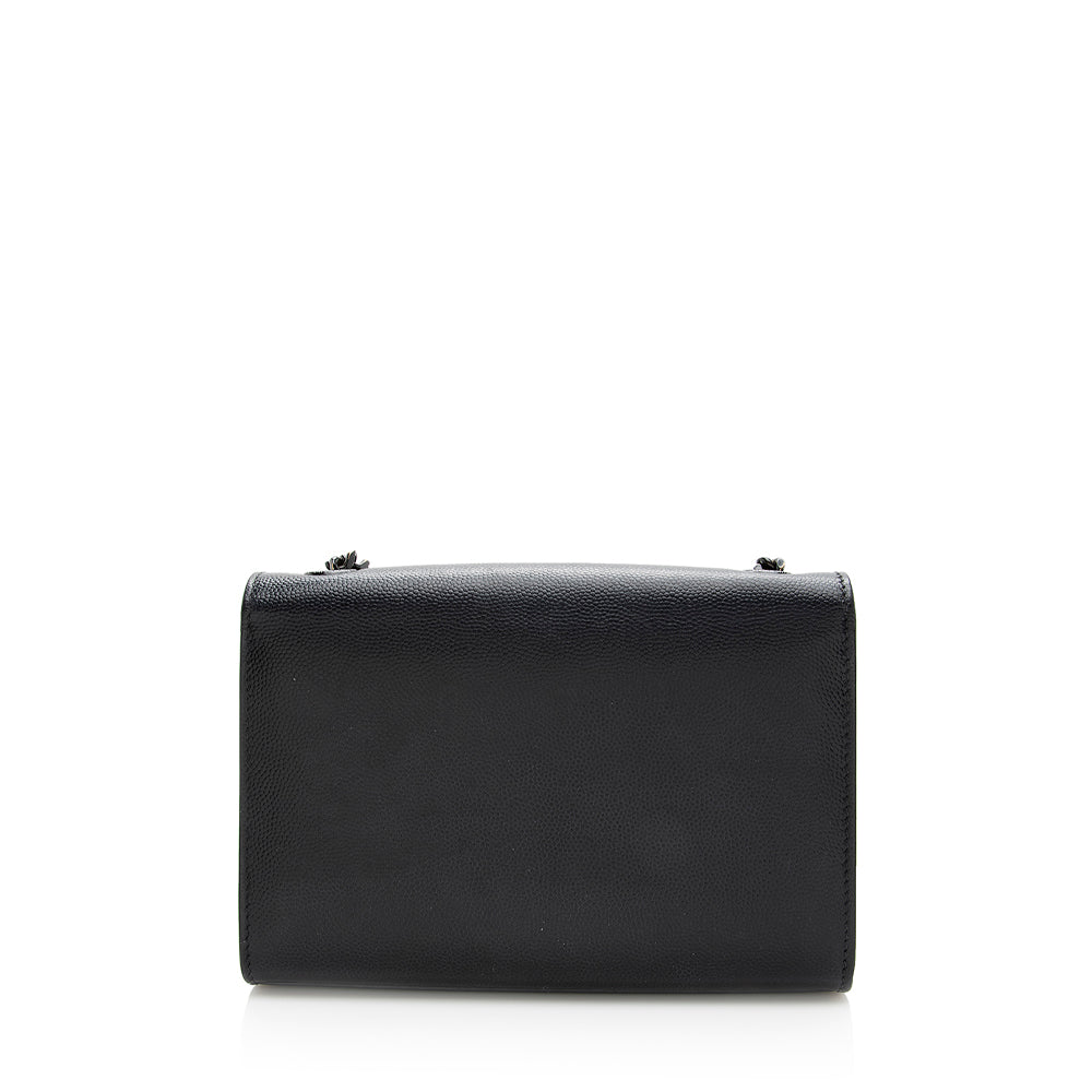 Saint Laurent Grain de Poudre Monogram Small Crossbody Bag 20657