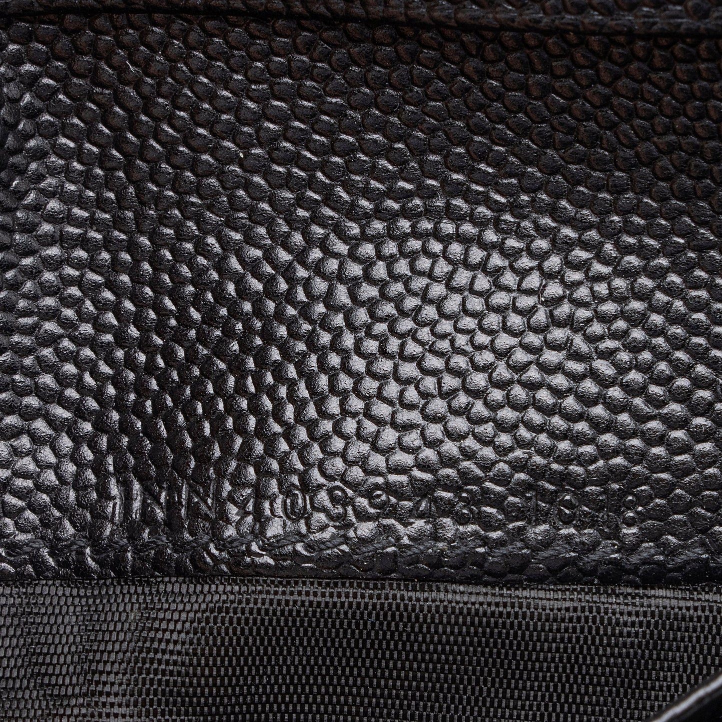Saint Laurent Grain de Poudre Monogram Compact Tri-Fold Wallet 23574