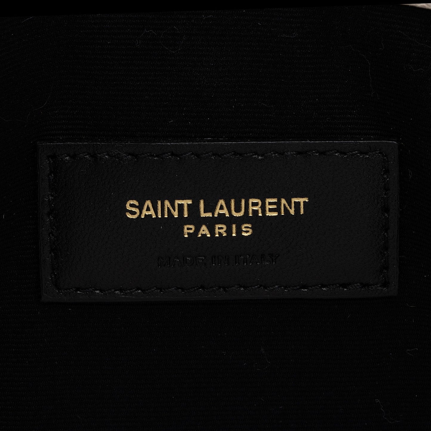 Saint Laurent Grain de Poudre Monogram Uptown Clutch GH35TG