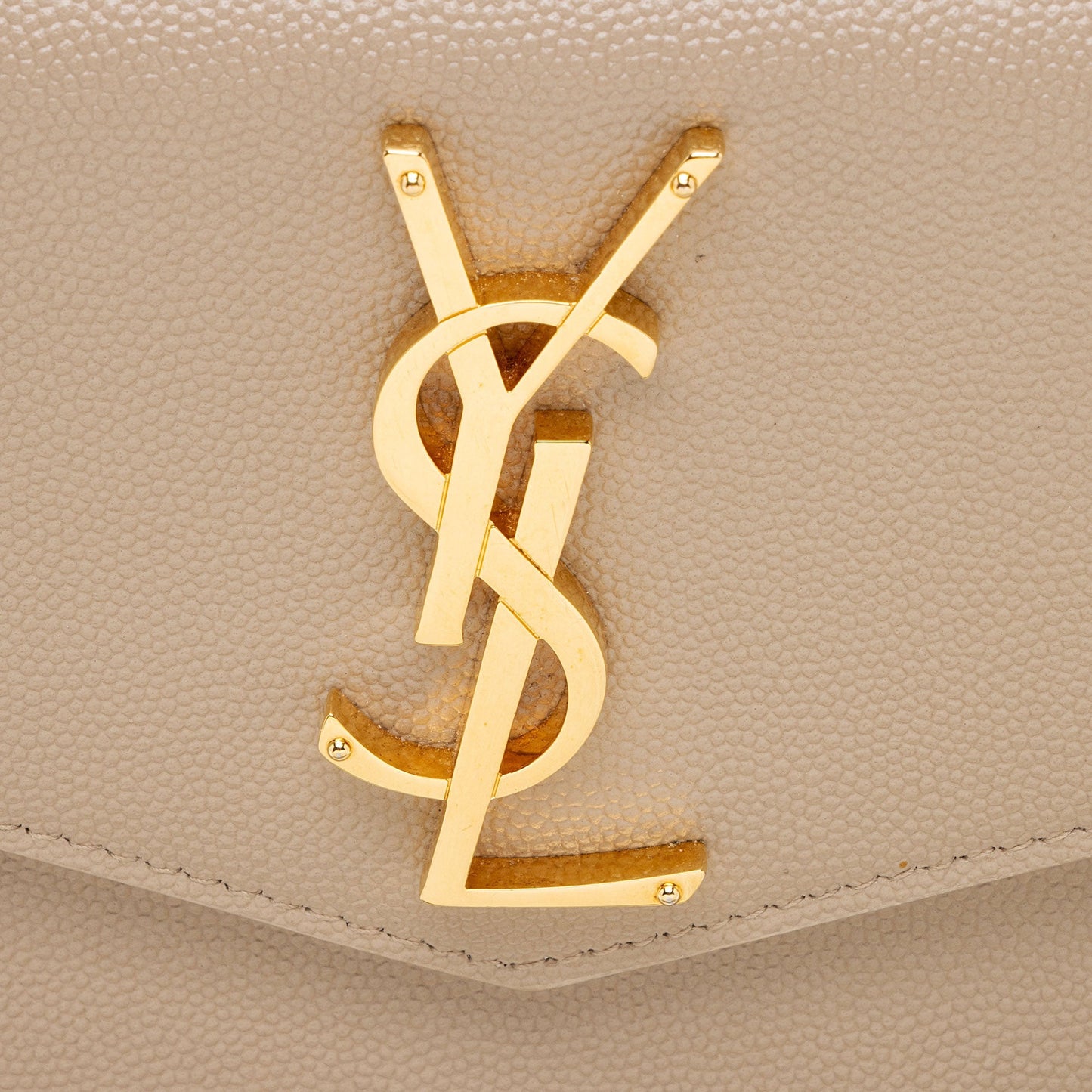 Saint Laurent Grain de Poudre Monogram Uptown Envelope Clutch jXfAtG