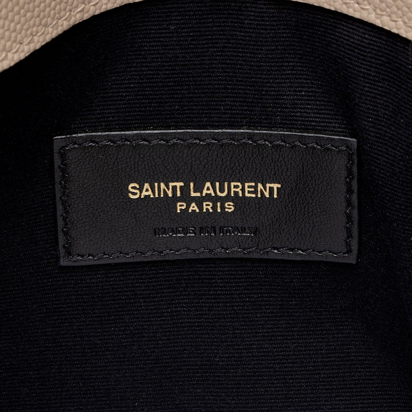 Saint Laurent Grain de Poudre Monogram Uptown Envelope Clutch jXfAtG