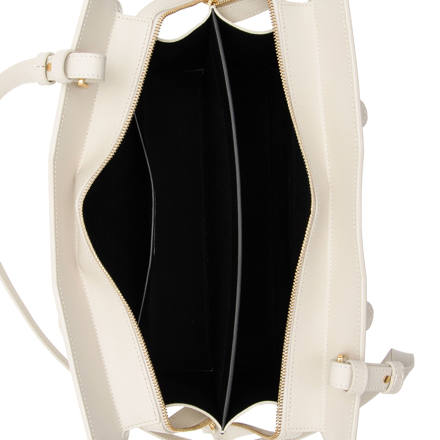 Saint Laurent Grain de Poudre Monogram Uptown Medium Tote LkpDCr