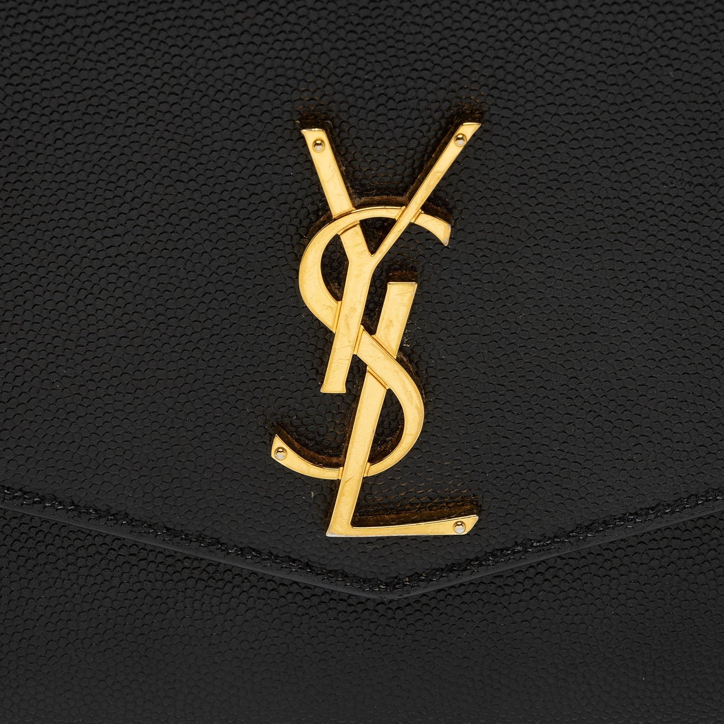 Saint Laurent Grain de Poudre Monogram Uptown Mini Crossbody h1PziQ
